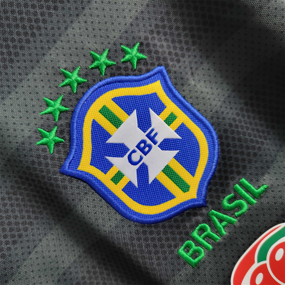 Brazil Polo Black Stripe 2