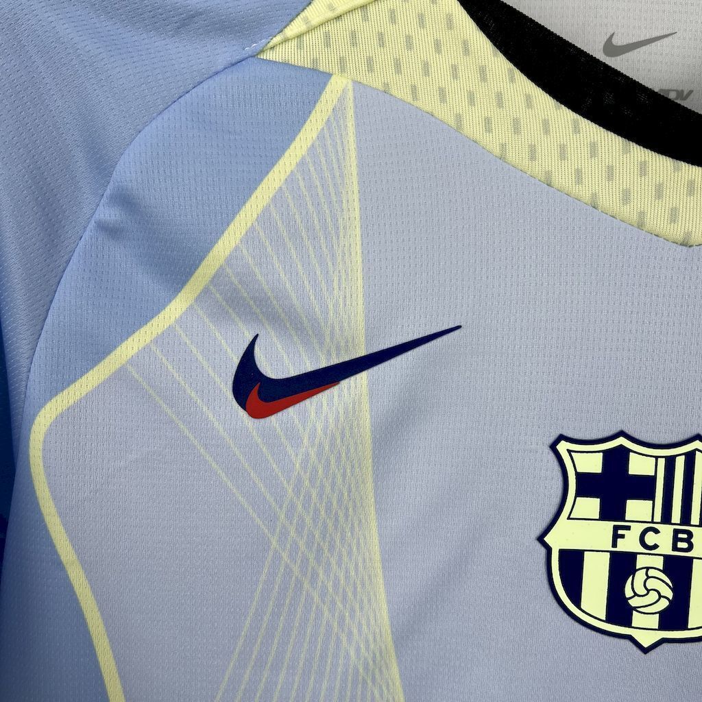 25-26 Barcelona Blue Special Edition(With CL Patch) Shirt Soccer Uniform AAAAJersey Yupoo 4