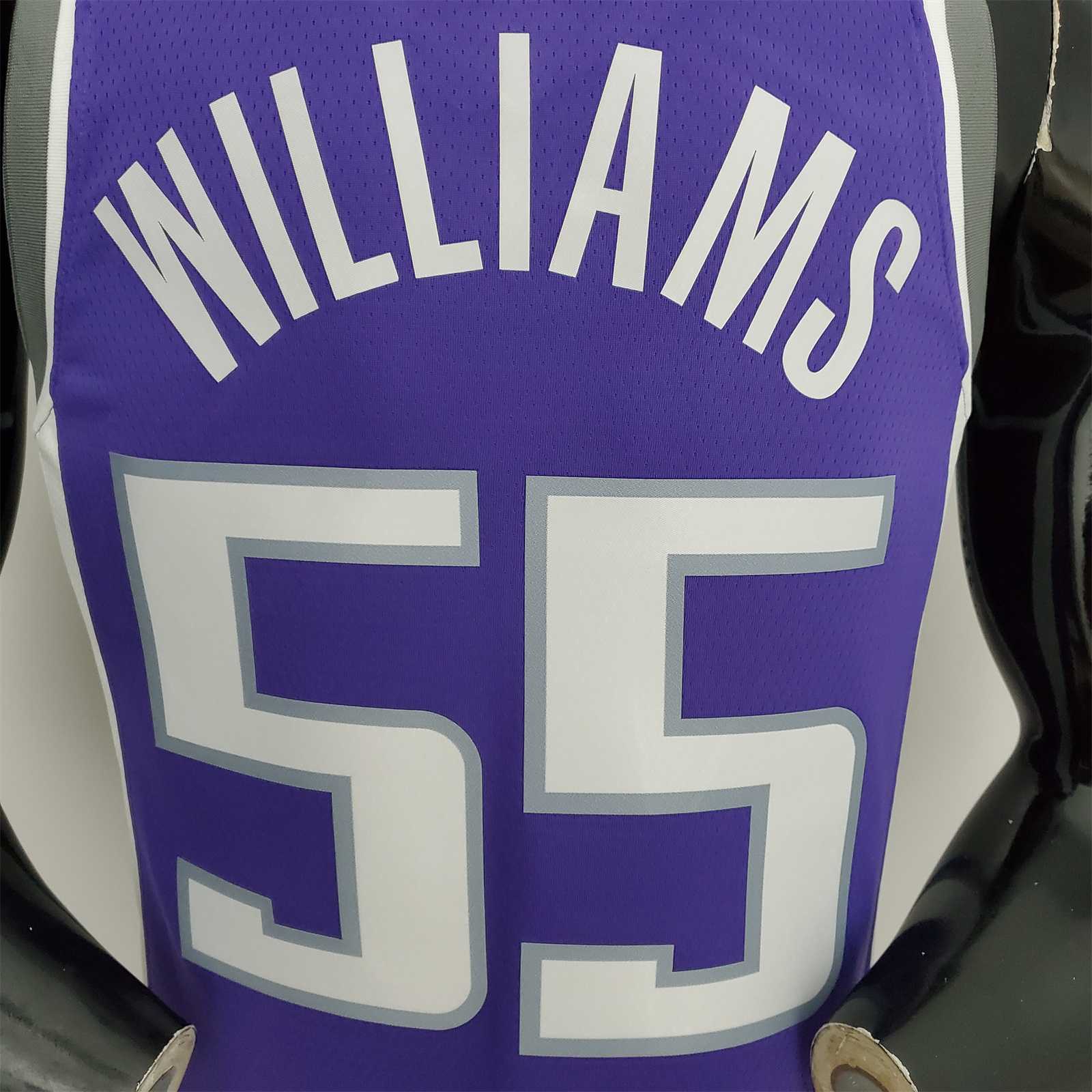 75th Anniversary Kings Williams#55 Black Purple 7