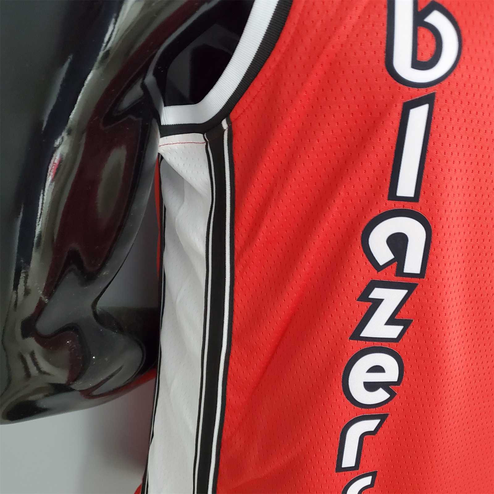ANTHONY#00 Trail Blazers Retro Red 7
