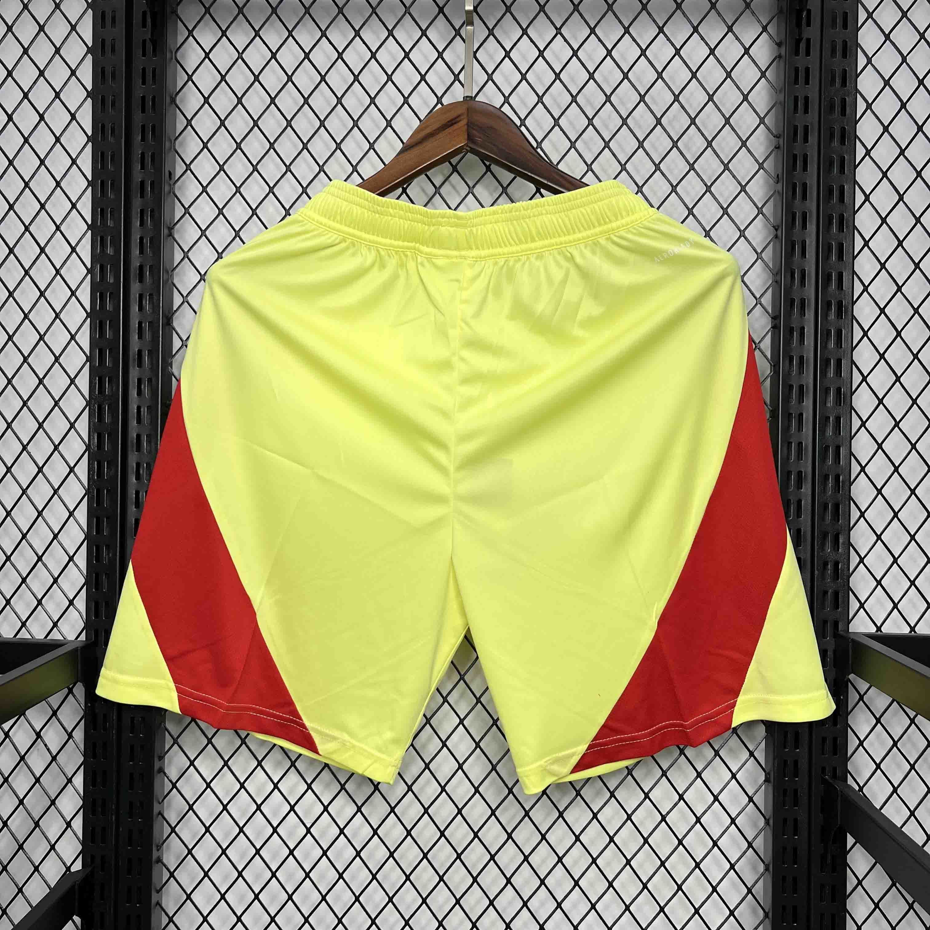 2024 Spain Away Shorts UEFA Euro 2024 Football Uniform AAAAJerseys Dropshipping Yupoo 1