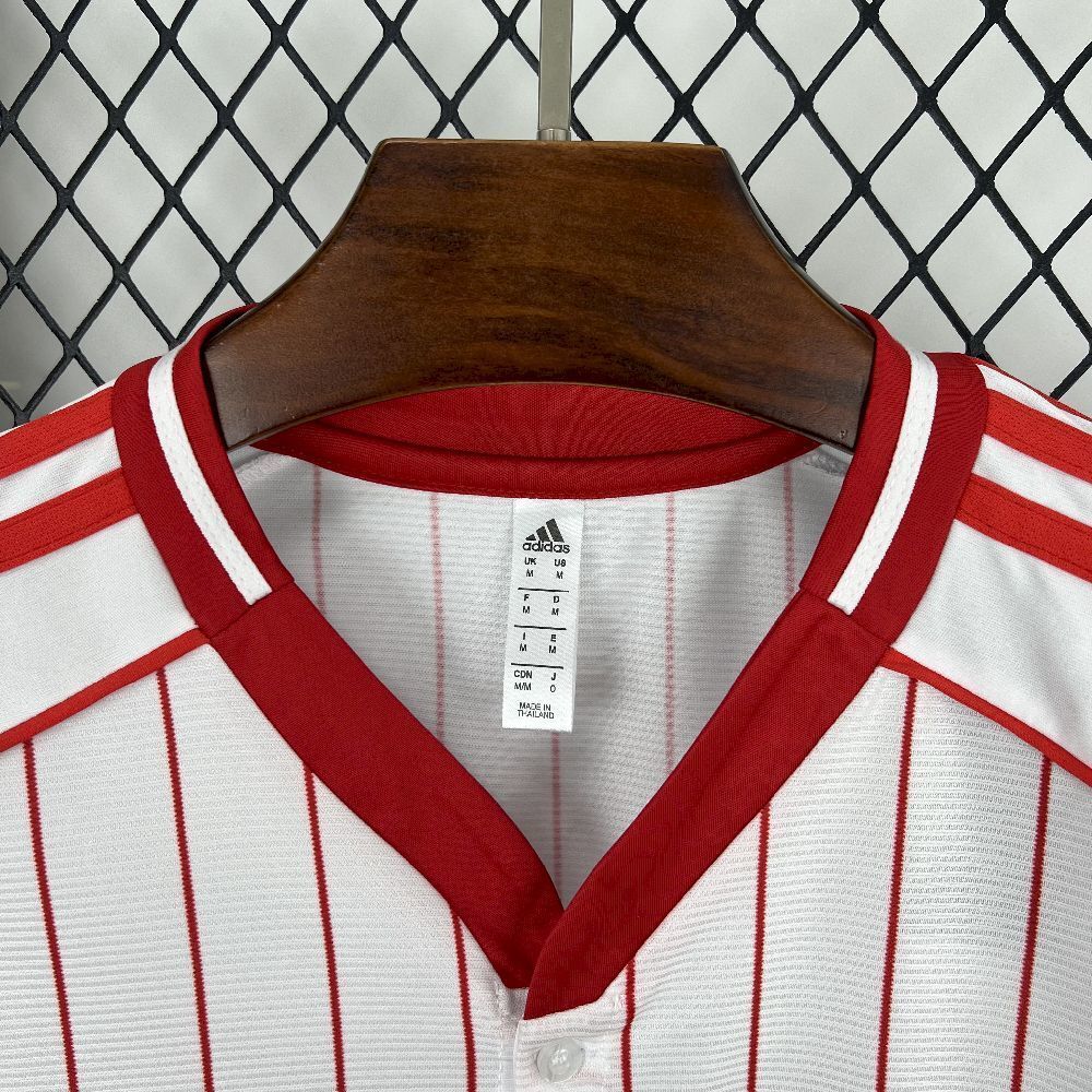 25-26 Arsenal Baseball style Pre Match Casual Training Soccer shirt AAAAJersey Yupoo 5