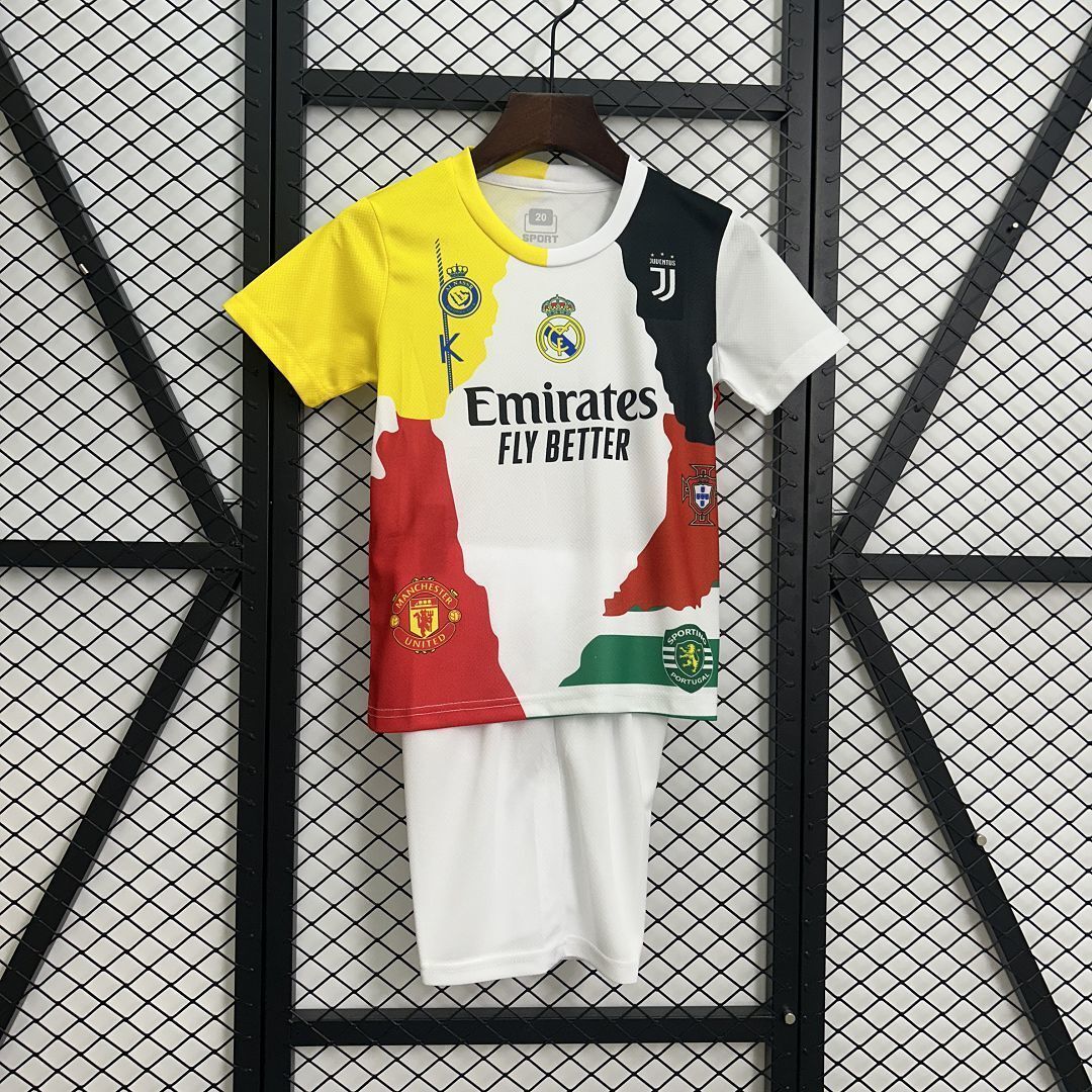 Cristiano Ronaldo Career Commemorative Edition Kid Kits Youth Apparels AAAAJersey Supply Yupoo 6