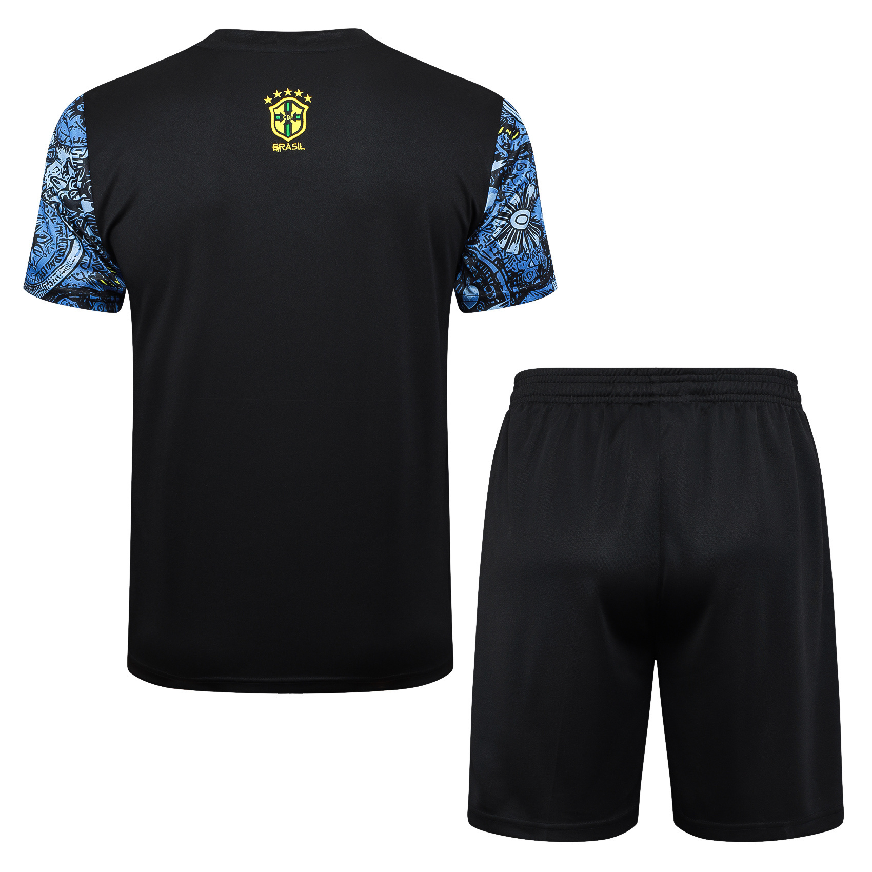 2024 Brazil Christ the Redeemer Blue Special Edition Kit Soccer AAAAJersey Yupoo 2