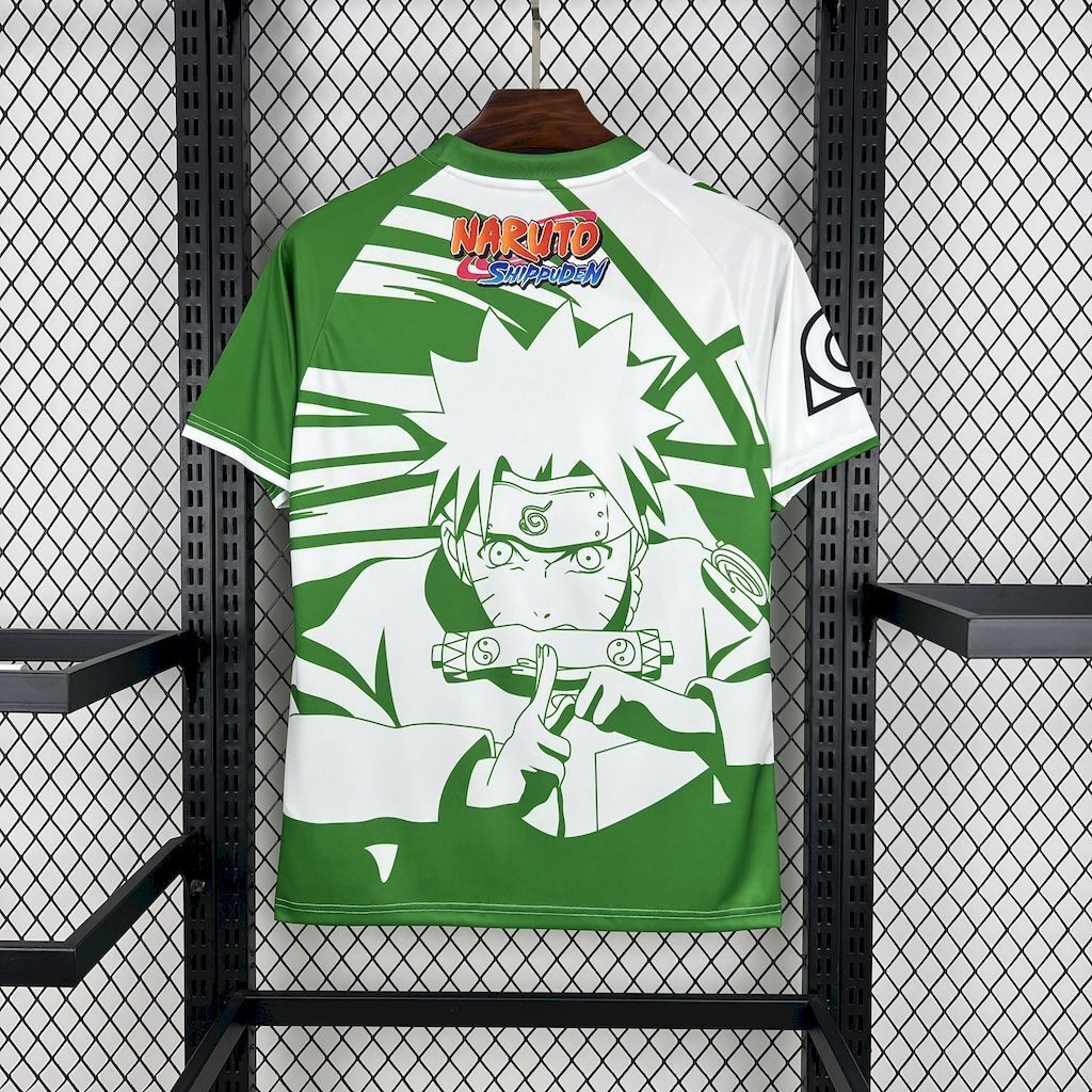 25-26 Real Betis x Naruto Special Edition Kit Football T-Shirt AAAAJersey Supply Yupoo 2