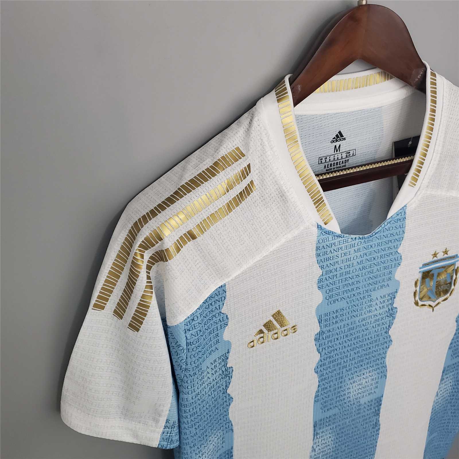 2021 Argentina Commemorative Edition White Blue 1