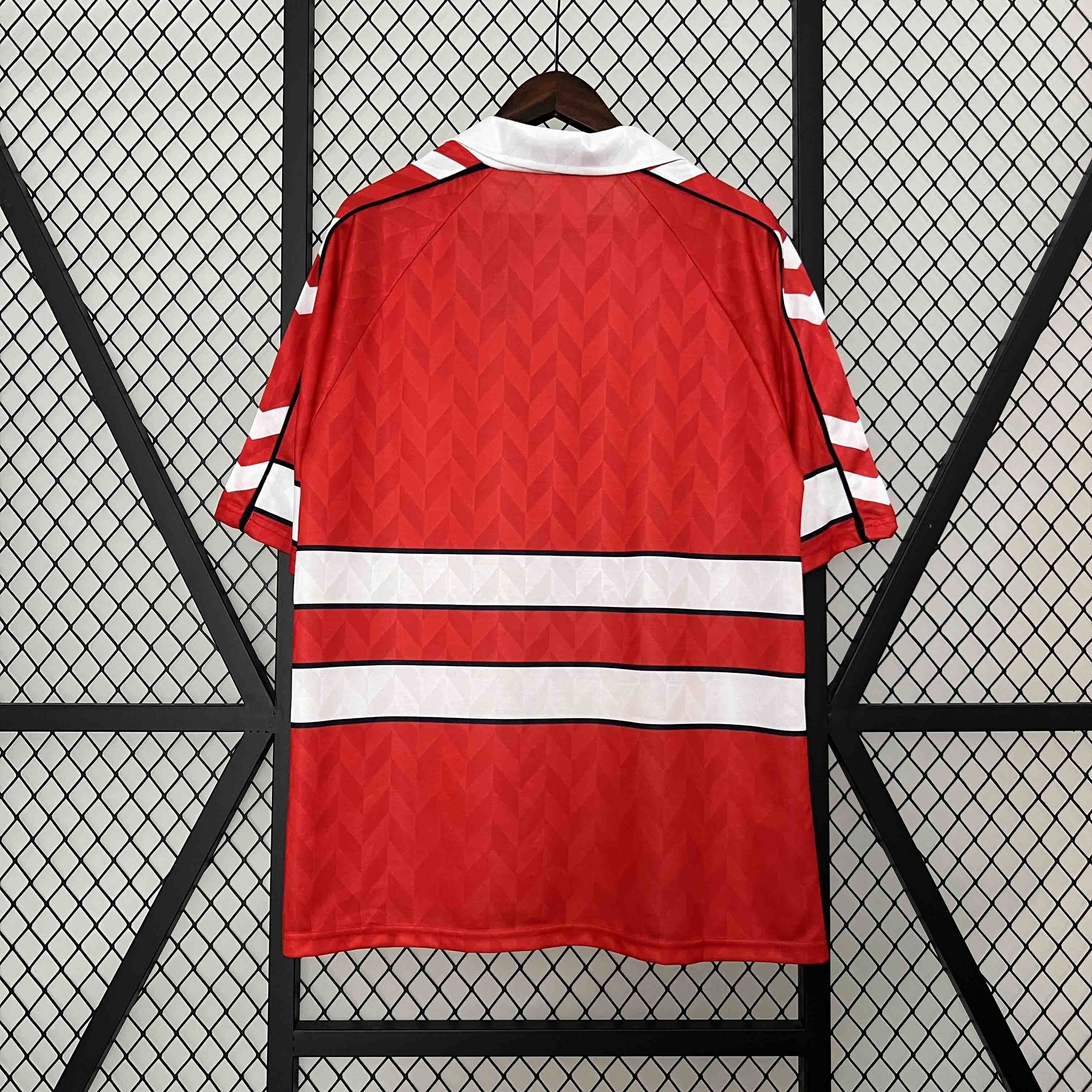 1988 Denmark Home Retro Kit Football Uniform AAAAJerseys Dropshipping Yupoo 1