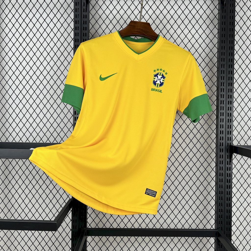 2012 Brazil Home Retro Kit Vintage Shirt AAAAJersey Supply Yupoo