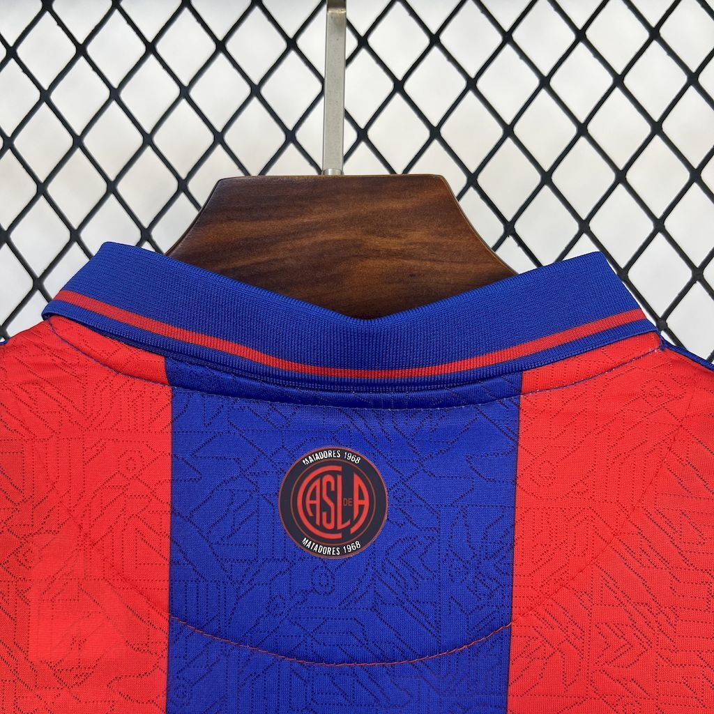 25-26 San Lorenzo Home Shirt Football Uniform AAAAJersey Yupoo 6