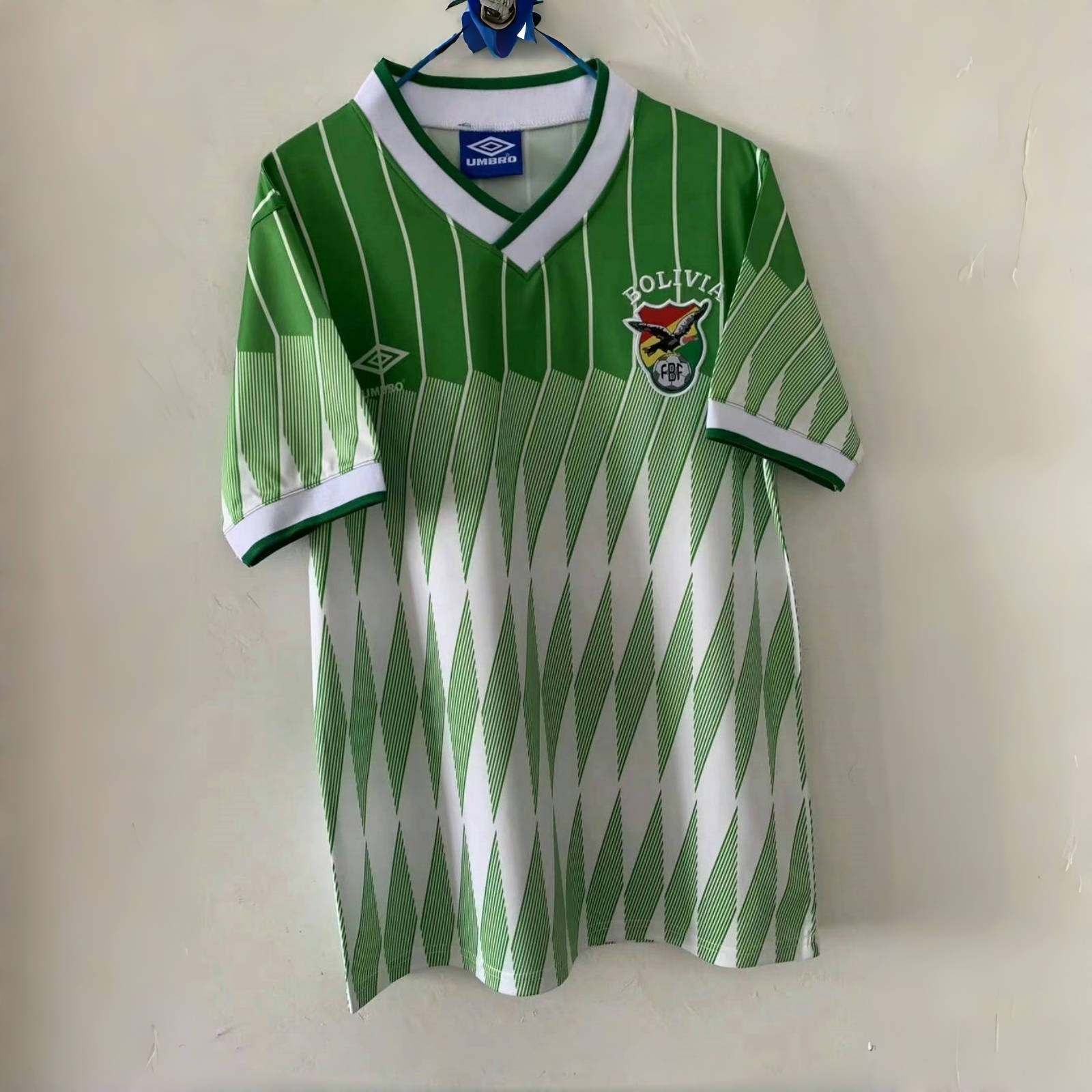 1995 Bolivia Home Retro Kit Vintage Uniform Soccer AAAAJerseys Yupoo
