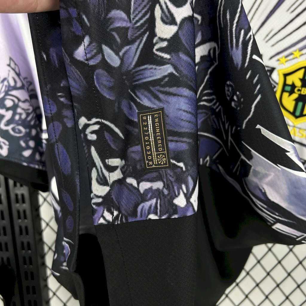 2025 Brazil Cristo Redentor White&Black Special Edition Shirt Football Apparels Soccer AAAAJers 5
