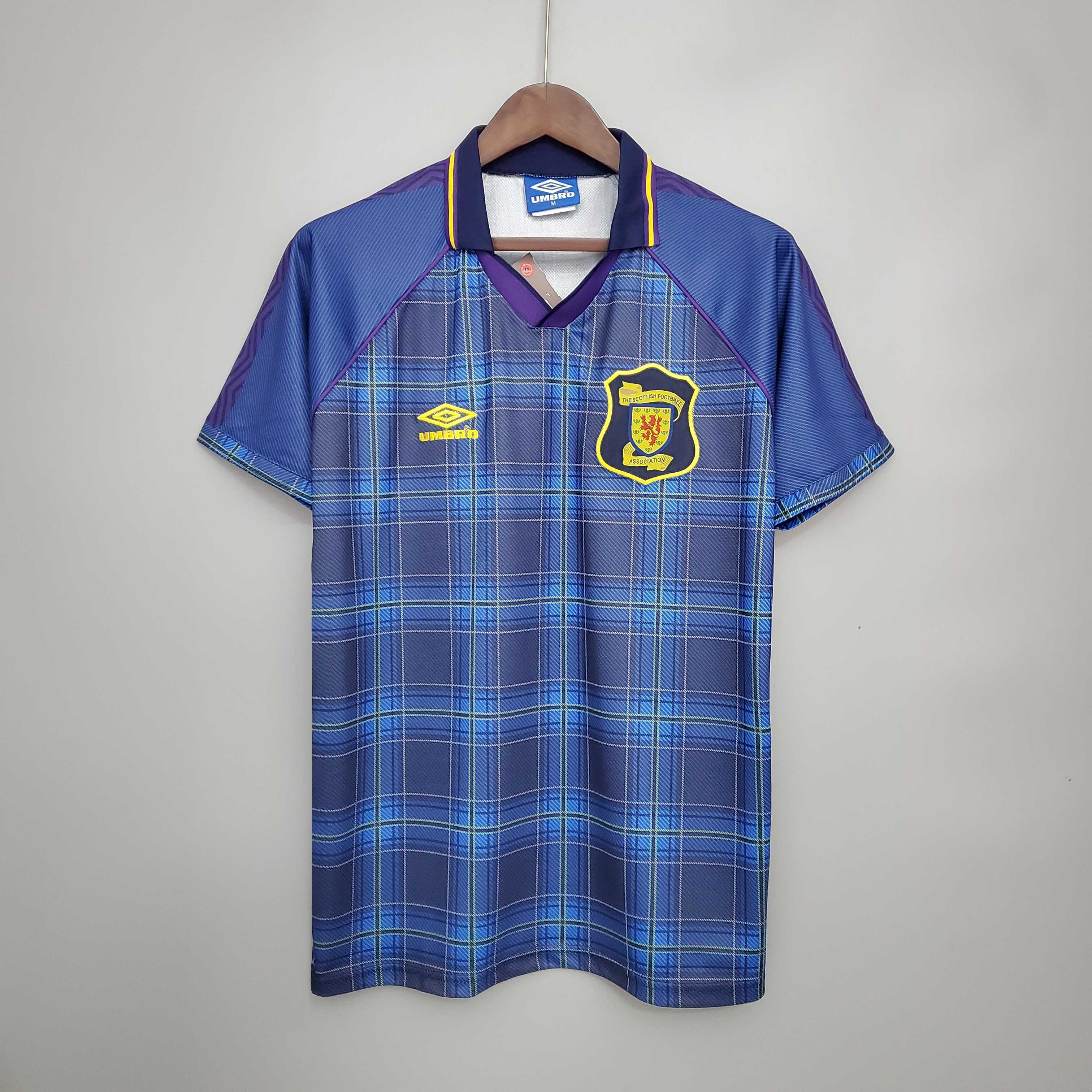 94-96 Scotland Home Retro Kit Football AAAAJersey Yupoo 7