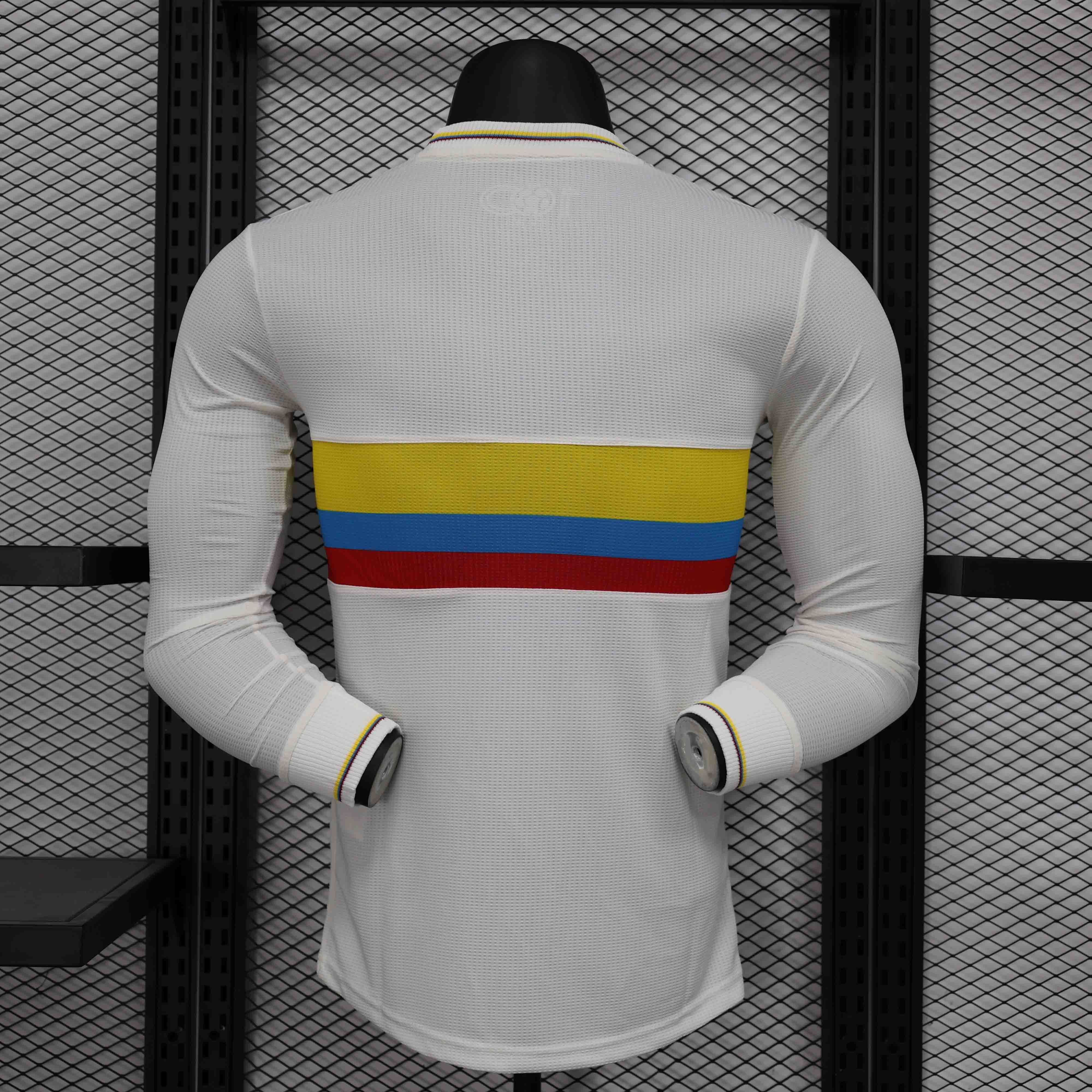 2024 Colombia 100th Anniversary Long Sleeve Kit Player Version Shirt AAAAJersey Supplier Yupoo 1