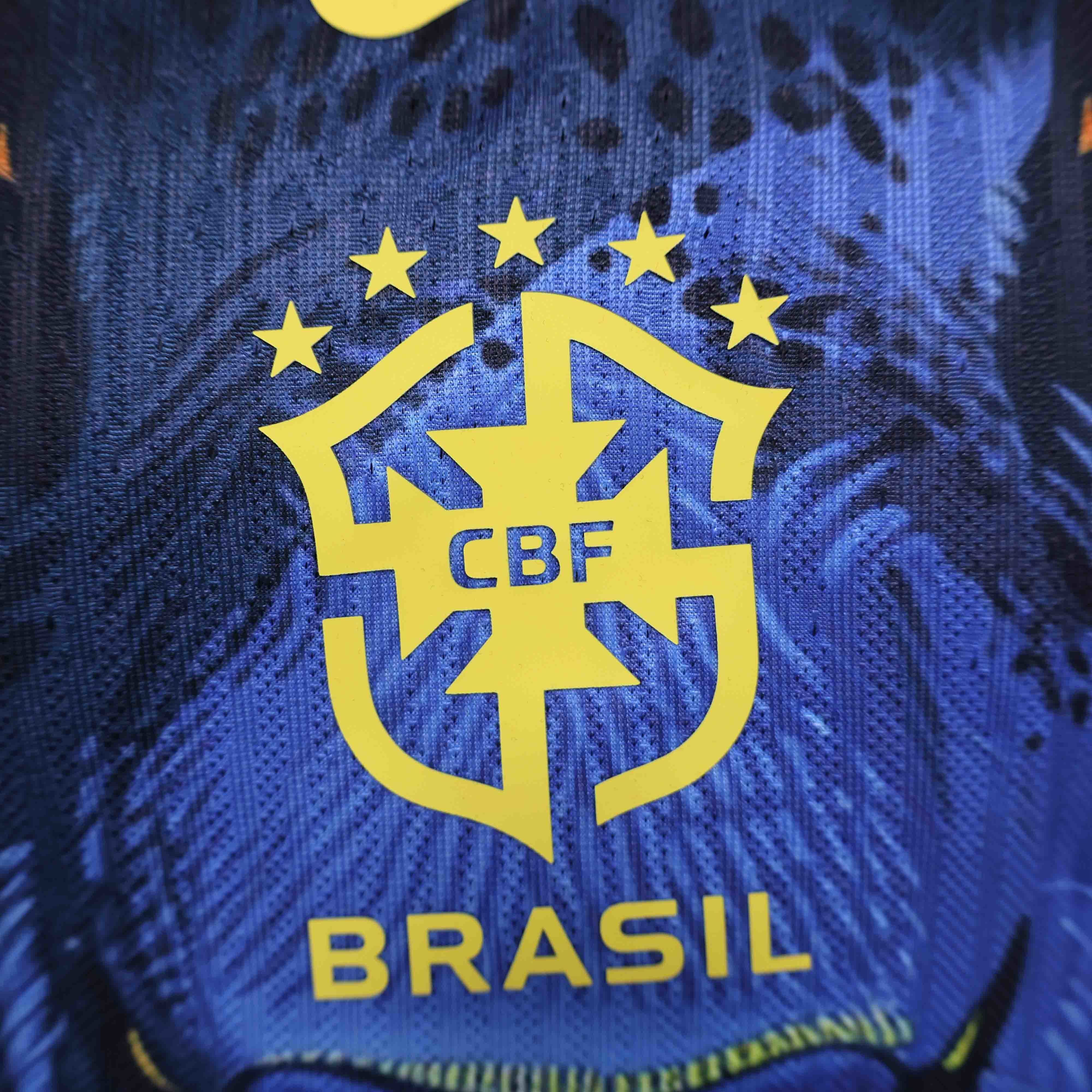 2024 Brazil Blue Tiger Special Edition Player Version Shirt AAAAJersey Supplier Yupoo 3