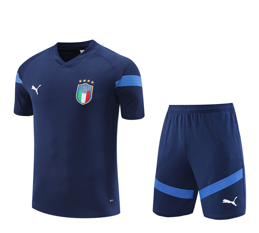 2022 Italy training suit blue