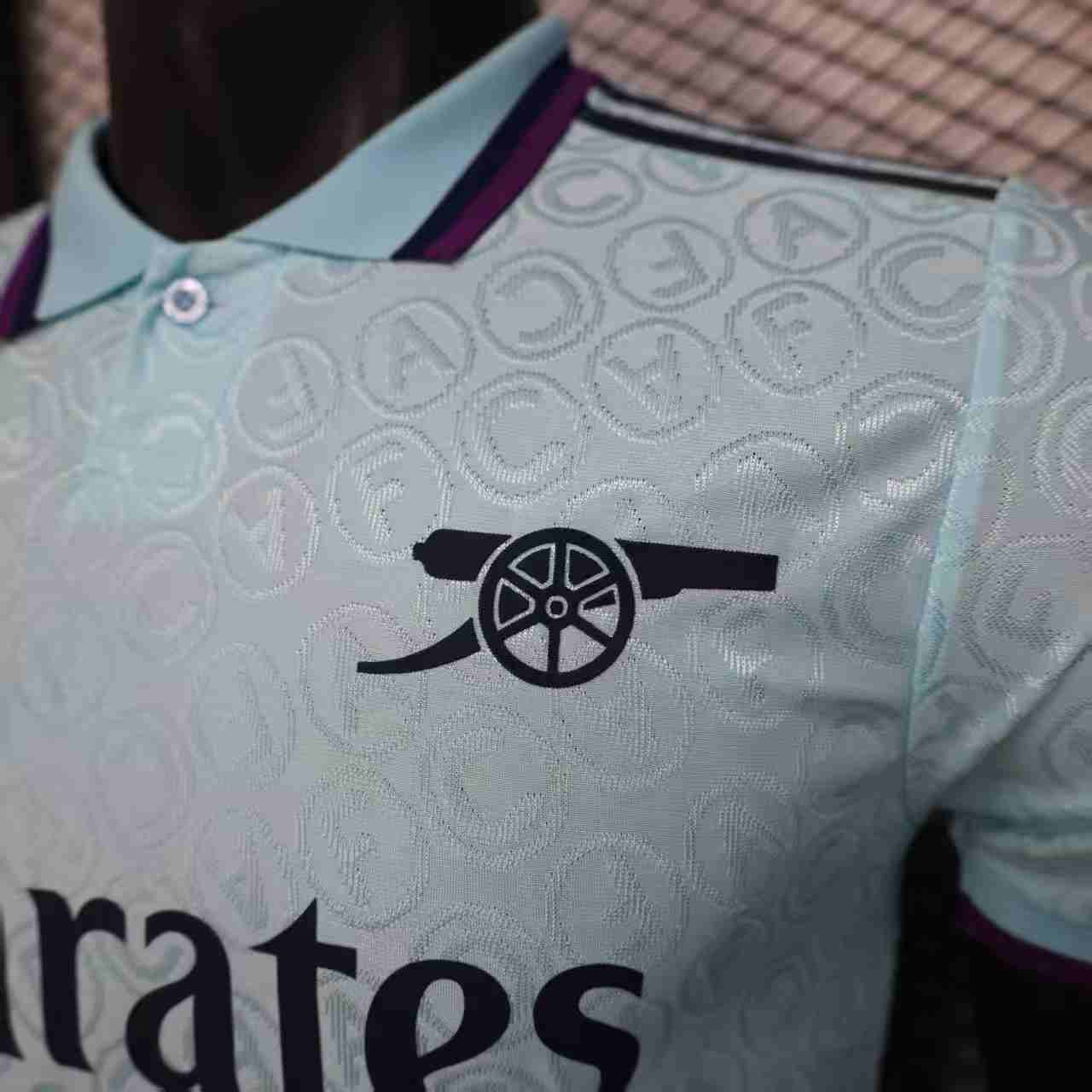 25-26 Arsenal Blue Special Edition Kit Player Version Polo Shirt AAAAJersey Dropshipping Yupoo 1