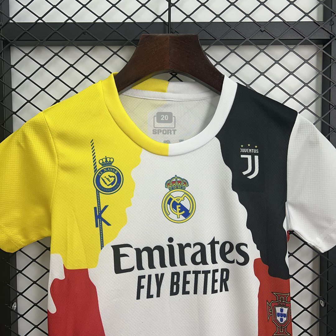 Cristiano Ronaldo Career Commemorative Edition Kid Kits Youth Apparels AAAAJersey Supply Yupoo 5