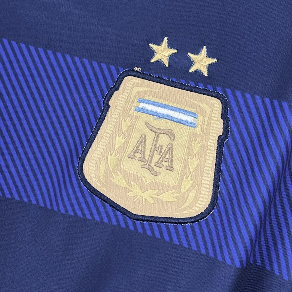 2014 Argentina Away Long Sleeve Retro Kit Vintage Shirt AAAAJersey Supplier Yupoo 1