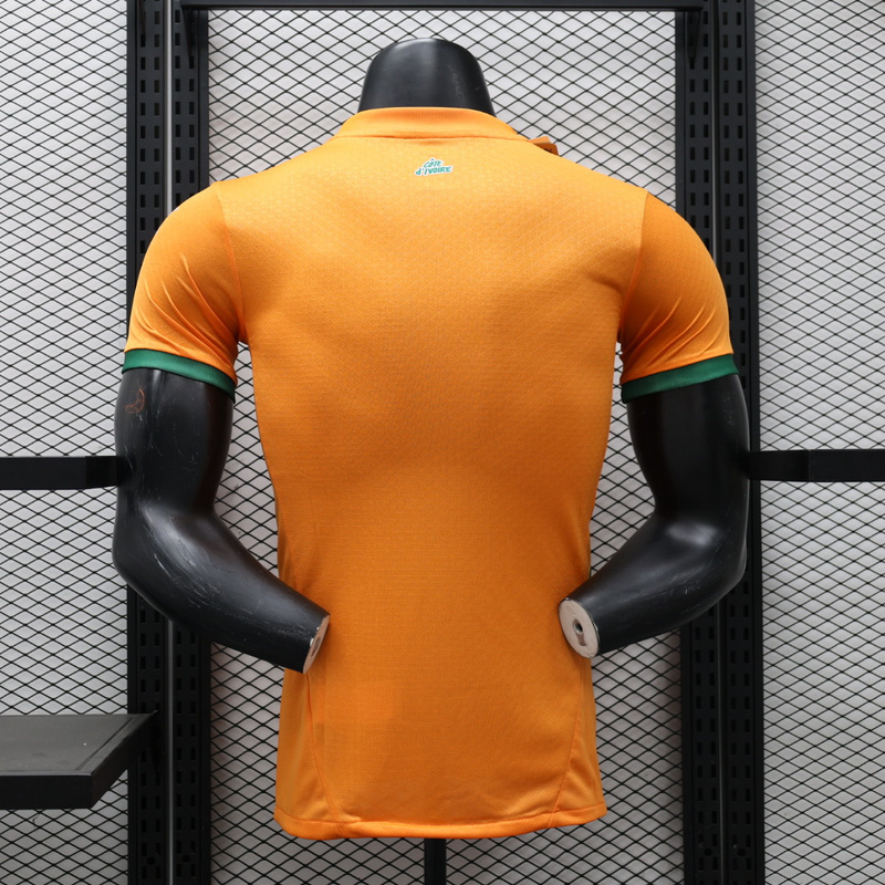 2024 Ivory Coast Home Player Version Soccer Jerseys Football Shirts 2