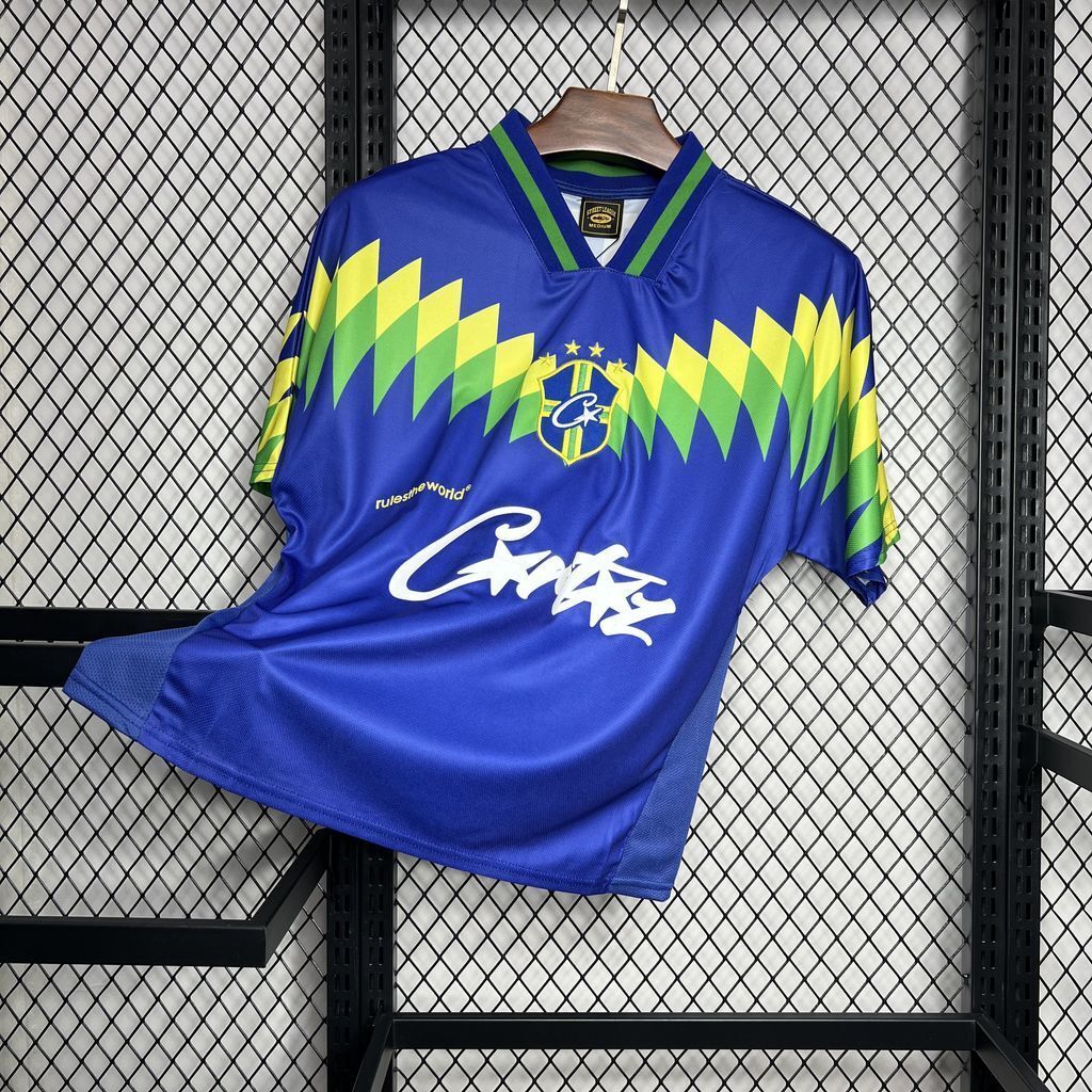 1995 Brazil Away Retro Corteiz Special Kit Vintage Shirt Soccer AAAAJersey Yupoo 4