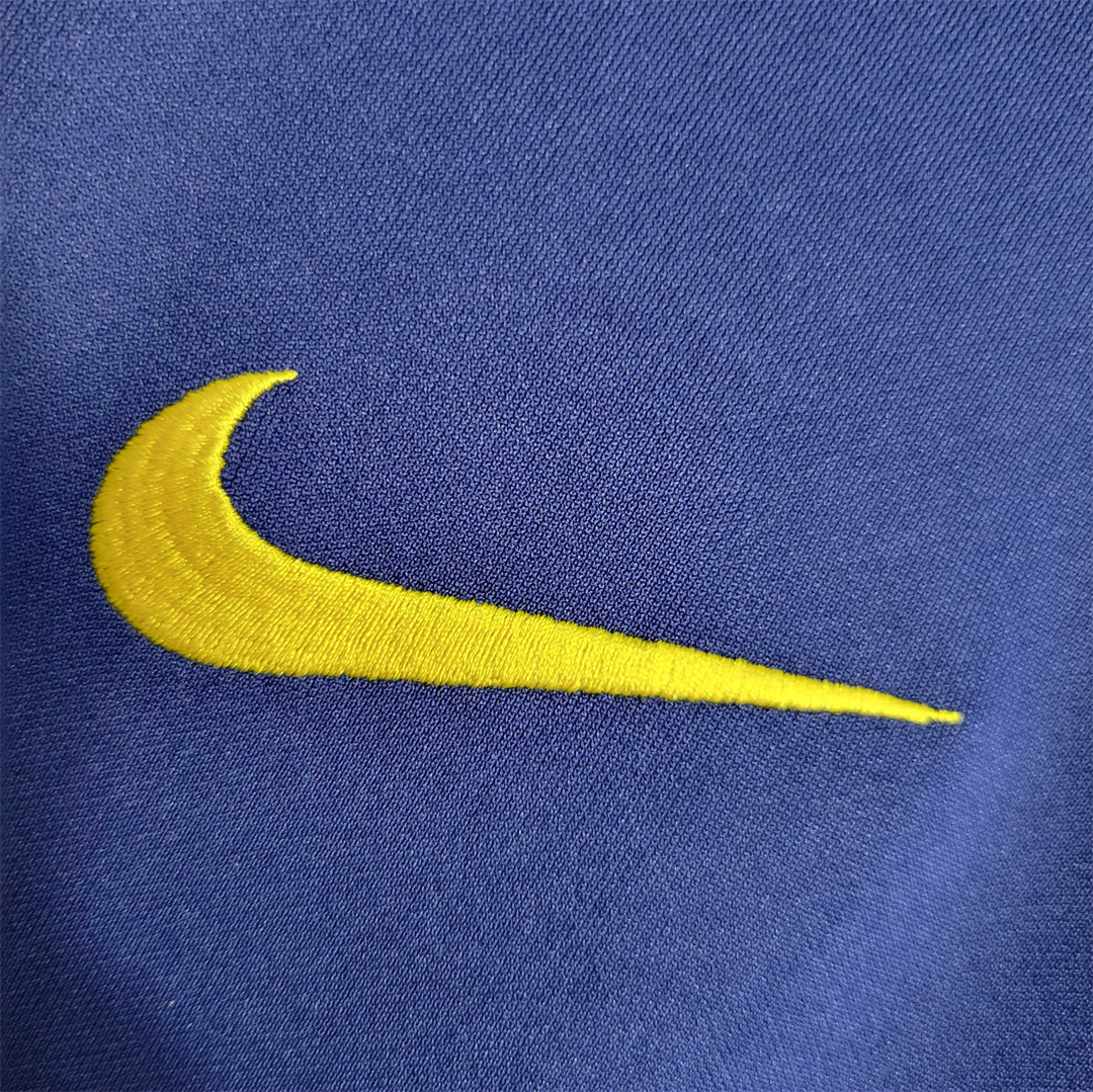 2023 Brazil Low Neck Polo Royal Blue 7