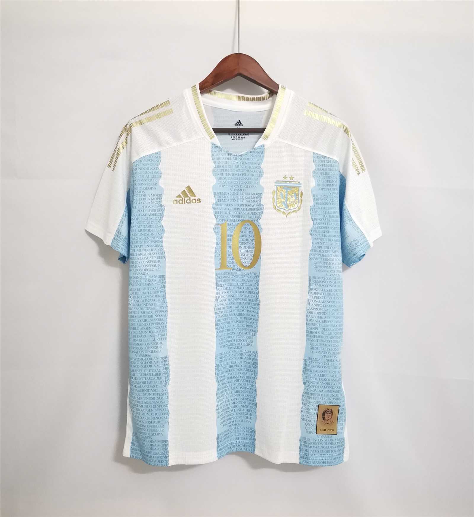 2021 Argentina Commemorative Edition White Blue 6