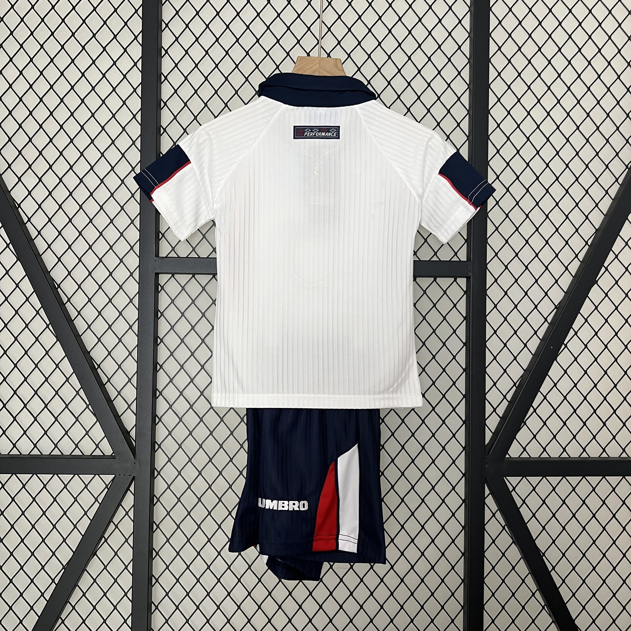 1998 England Home Retro Kid Kits Youth Apparels Sport AAAAJersey Yupoo 1