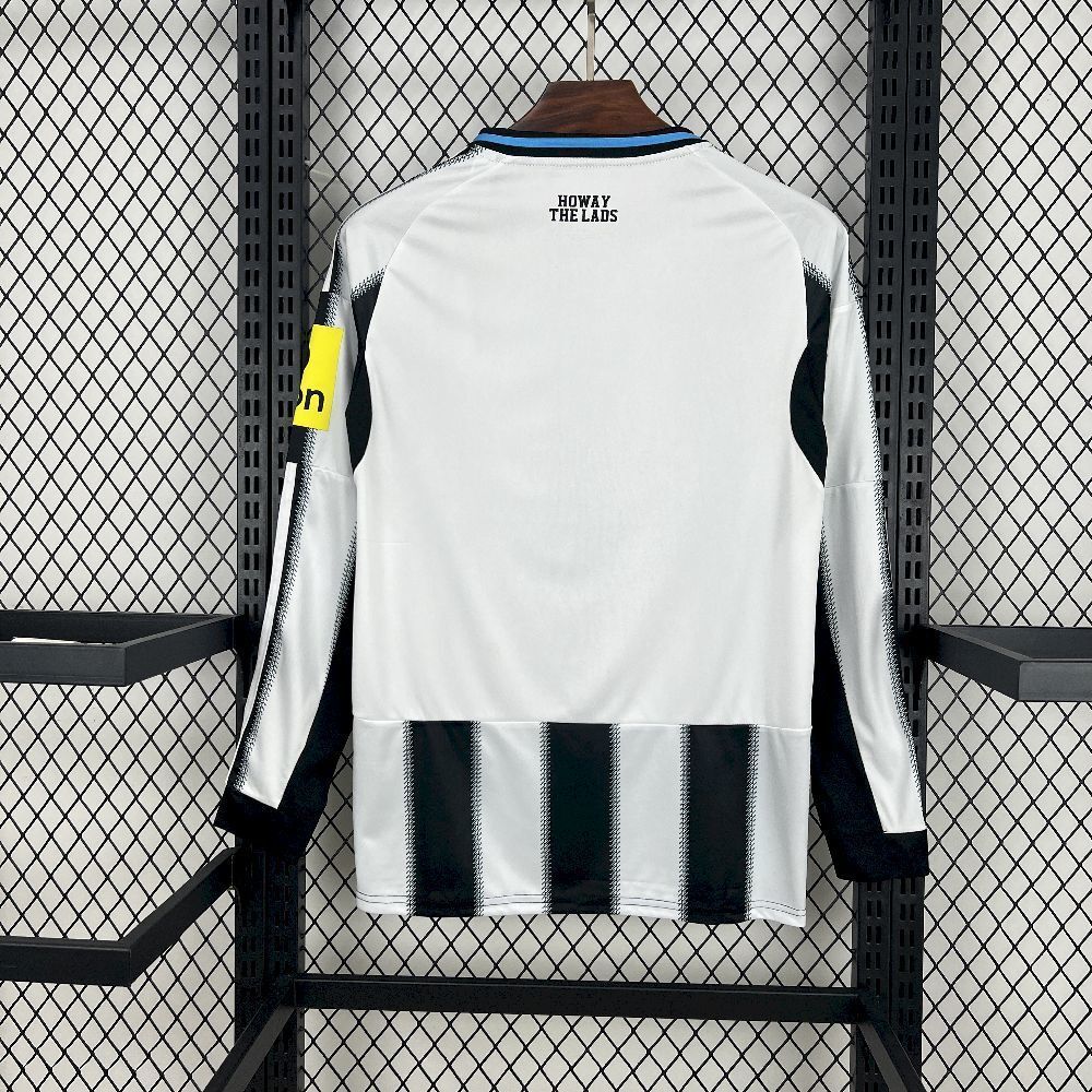 25-26 Newcastle United Home Kit Football Long Sleeve T-Shirt AAAAJersey Supplier Yupoo 4