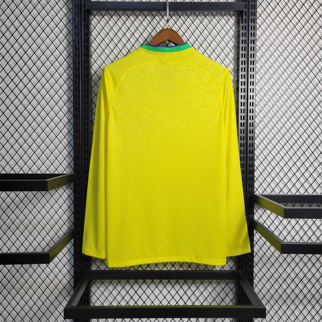 2022 Brazil home long sleeve 1