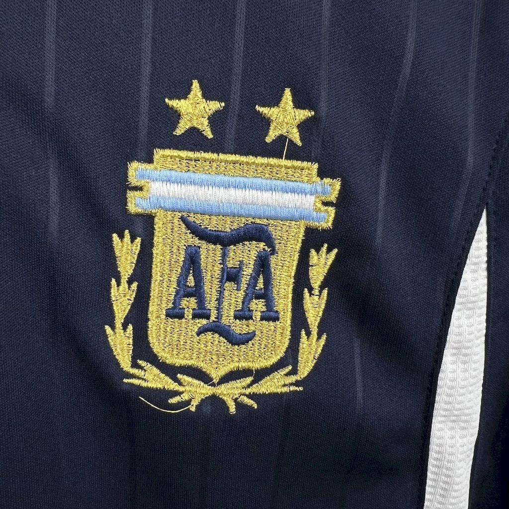 2006 Argentina Away Long Sleeve Retro Kit Vintage Shirt AAAAJersey Supplier Yupoo 2