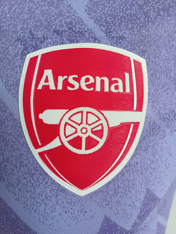 25-26 Arsenal Purple Polo Kit Player Version Soccer AAAAJersey Yupoo S-2XL 1