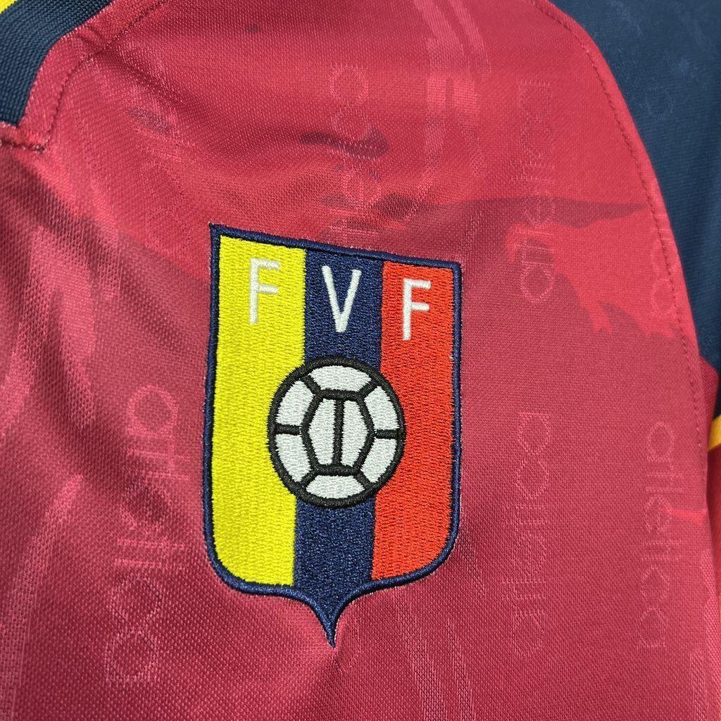 2000 Venezuela Home Retro Kit Vintage Shirt Football AAAAJersey Yupoo 5