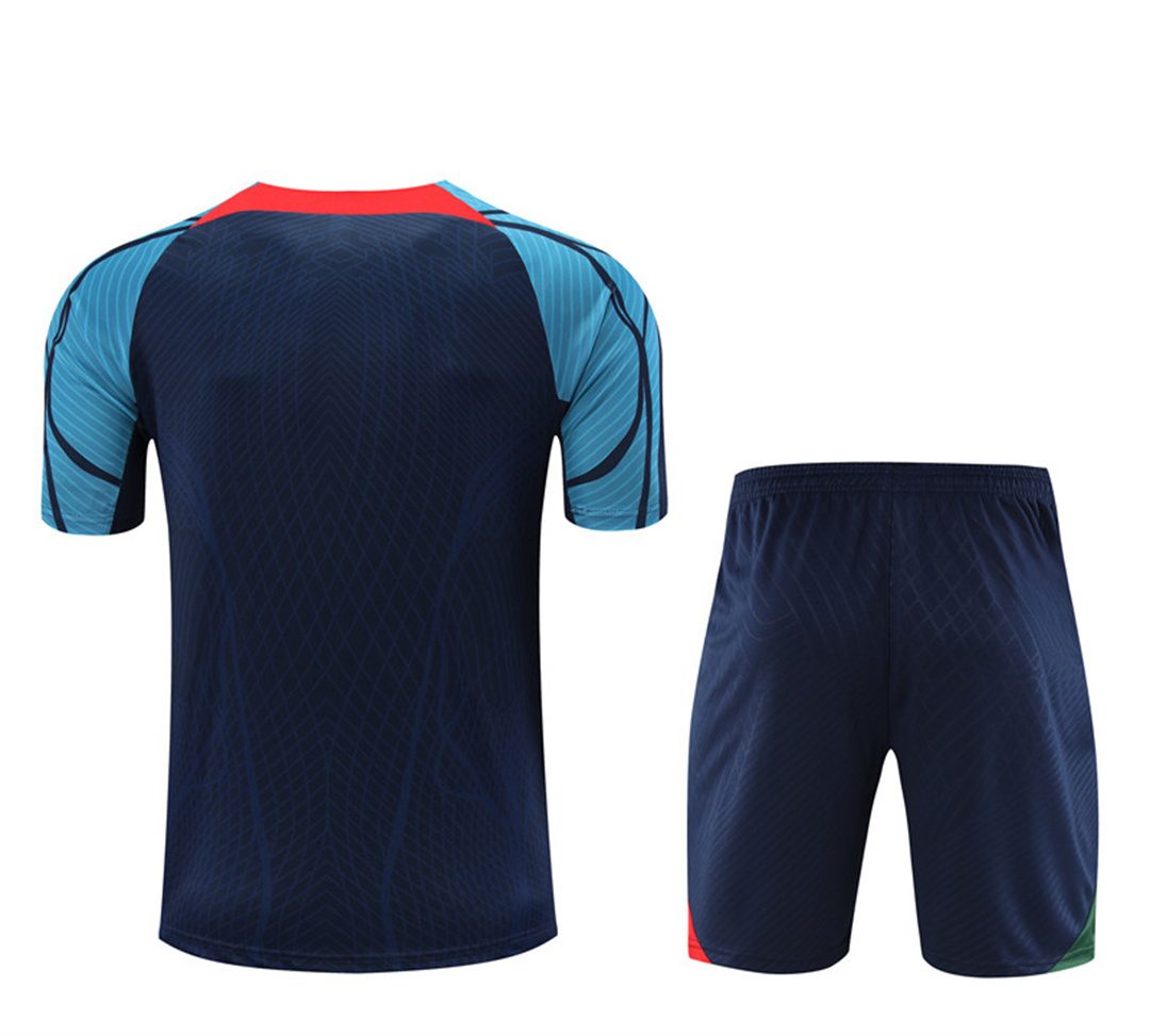 2022 Portugal Training Jersey Royal Blue 4