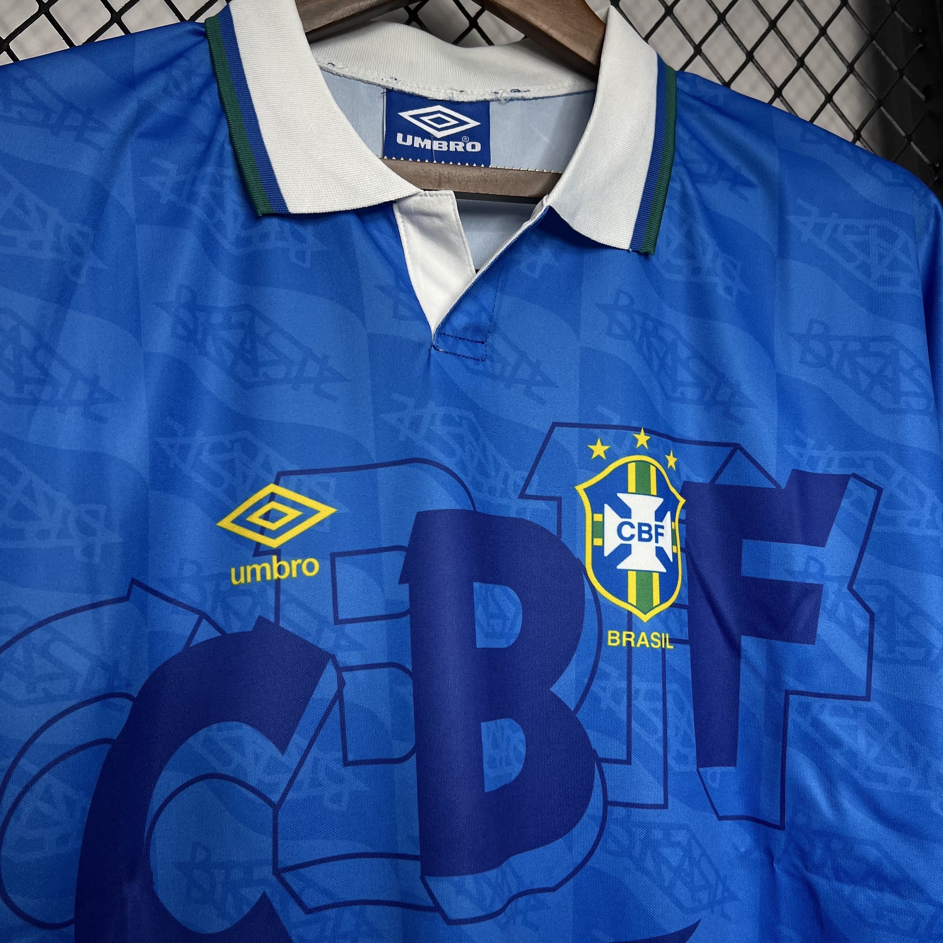 91-93 Brazil Away Retro Kit Vintage Shirt AAAAJersey Wholesale Yupoo 3