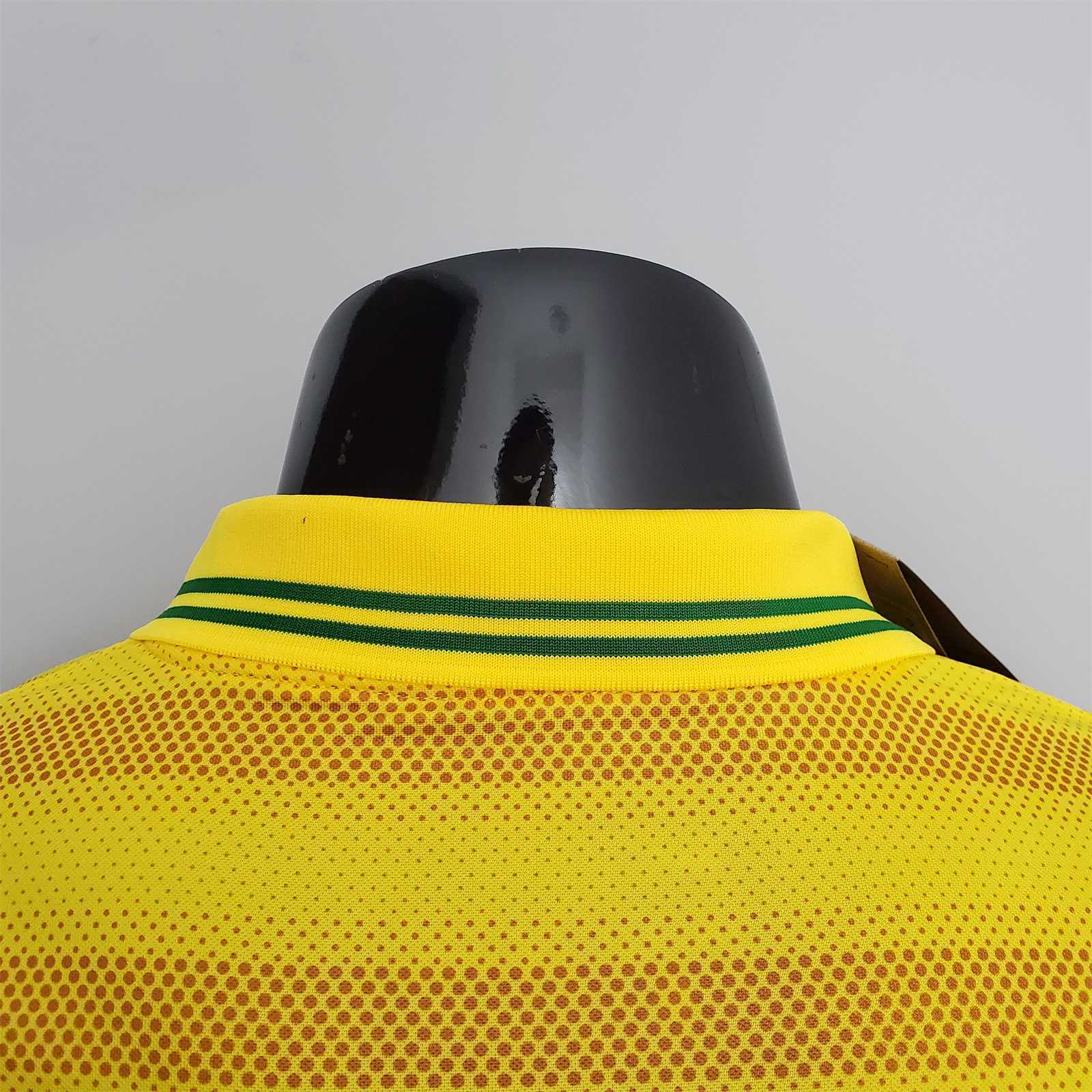 Brazil POLO yellow stripe 7