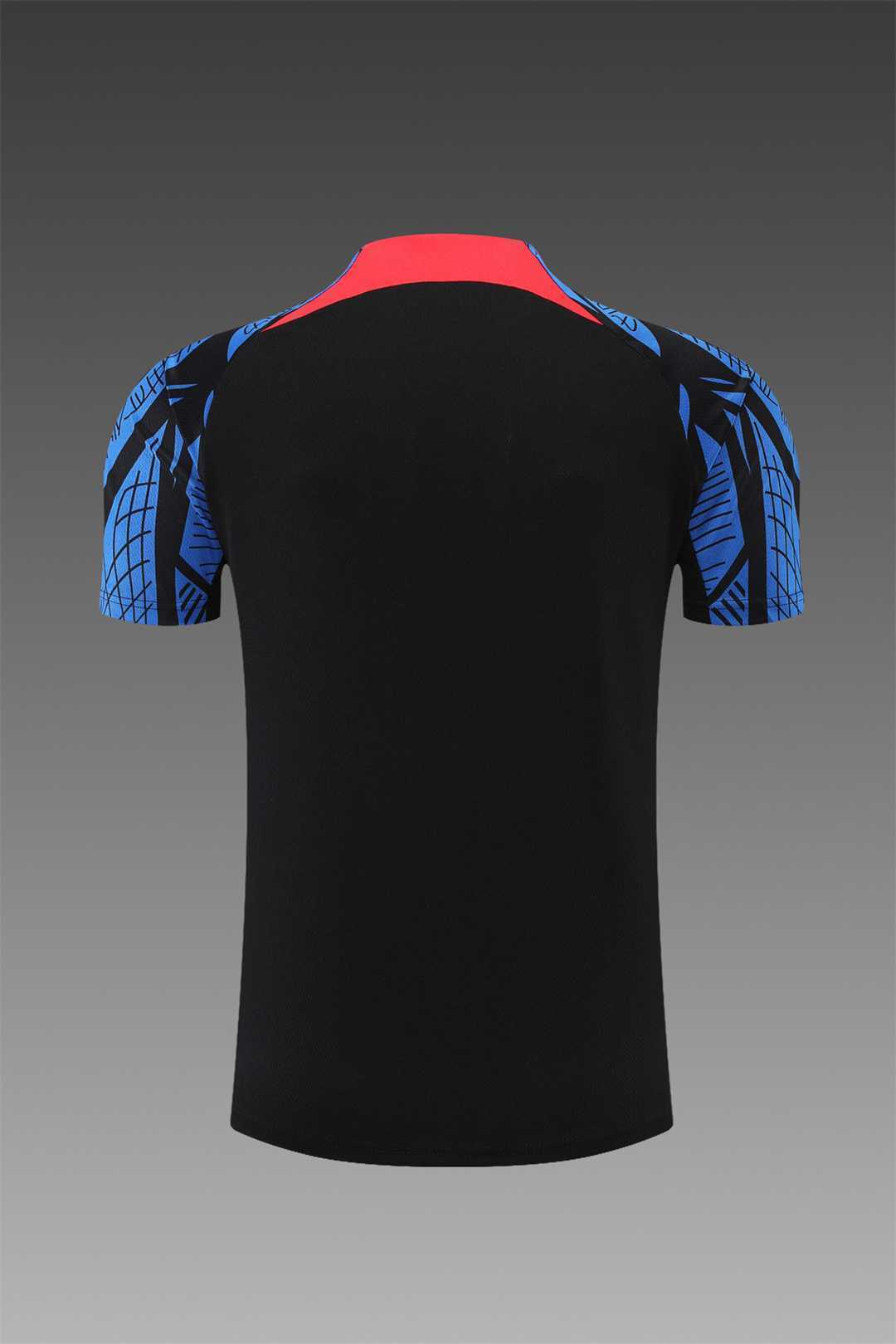 2022 Portugal Training Suit Short Sleeve Kit Black 18