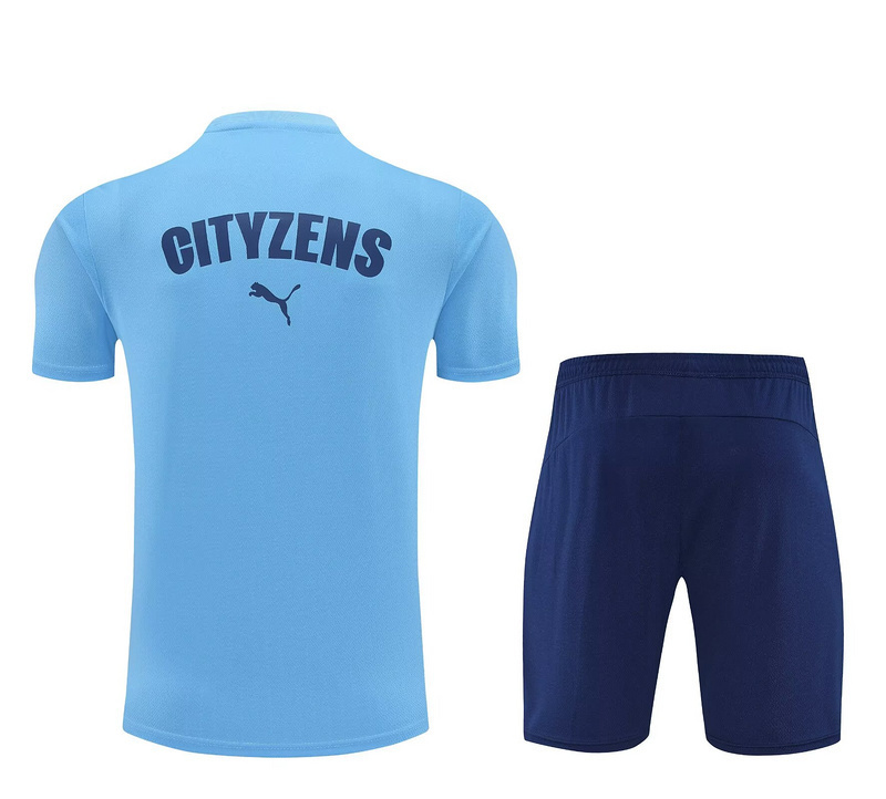 25-26 Manchester City Blue Training Kit Soccer AAAAJersey Yupoo S-2XL 2