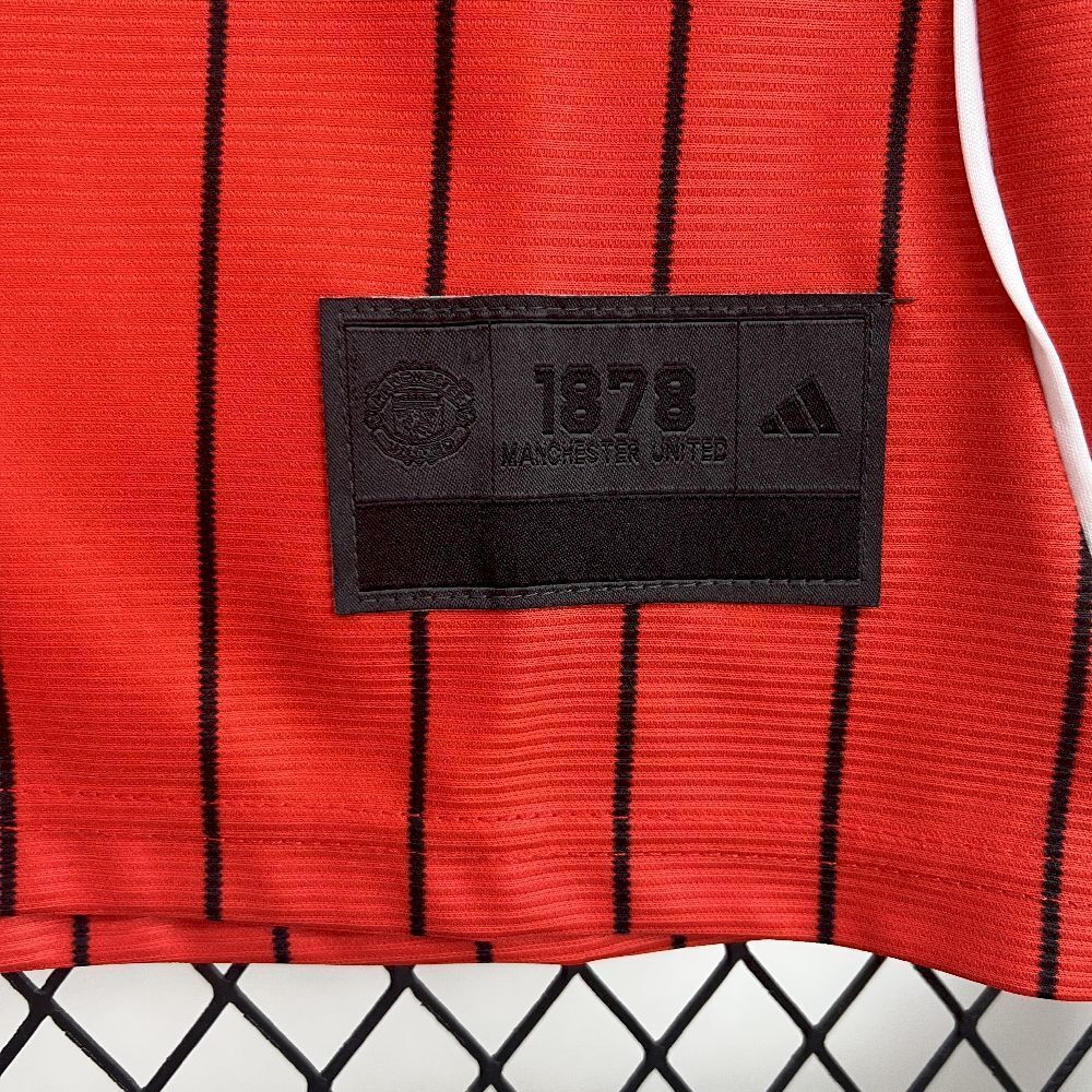 25-26 Manchester United Baseball style Pre Match Casual Training Soccer shirt AAAAJersey Yupoo 2