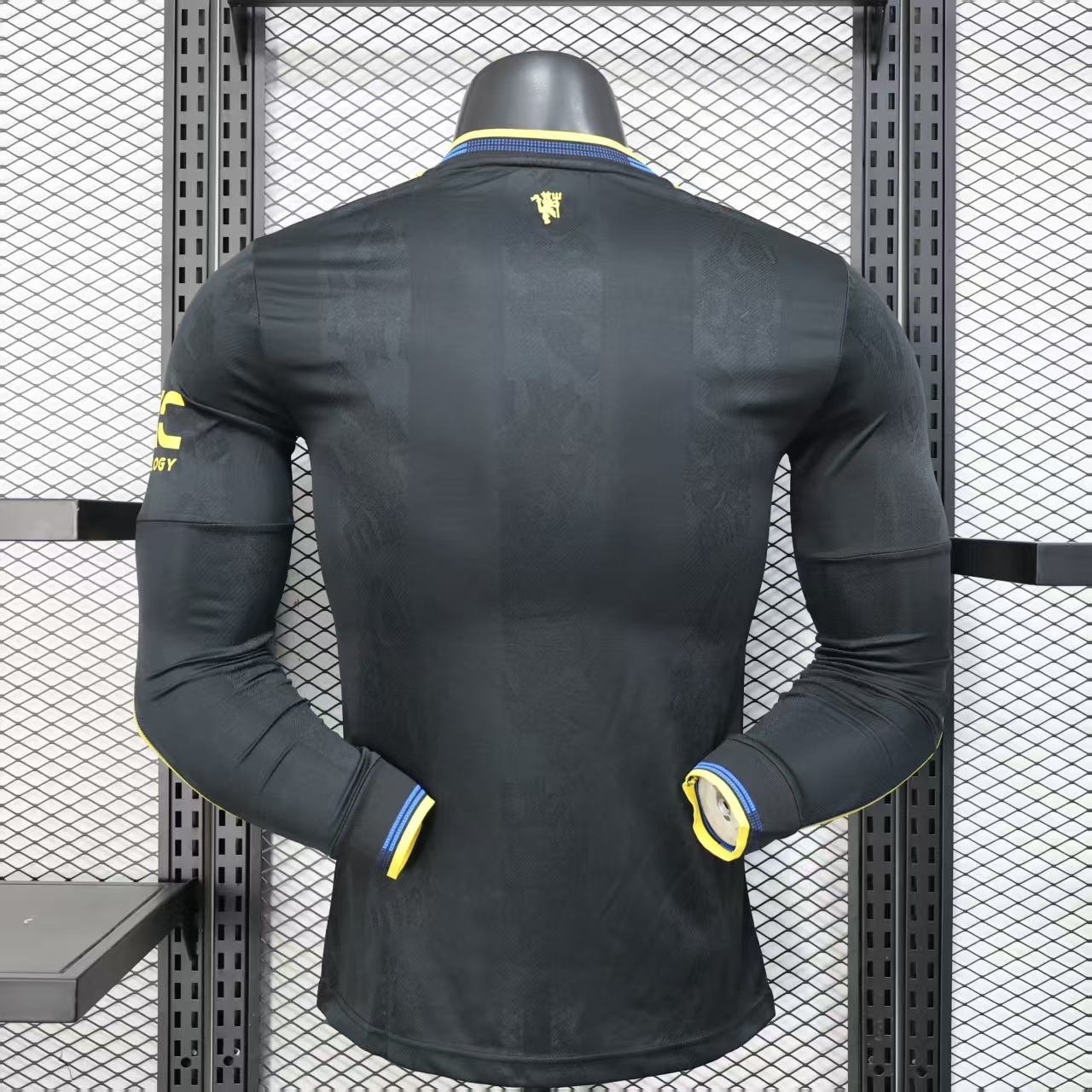 25-26 Manchester United Third Kit Player Version Long Sleeve Shirt AAAAJersey Wholesale Yupoo 3