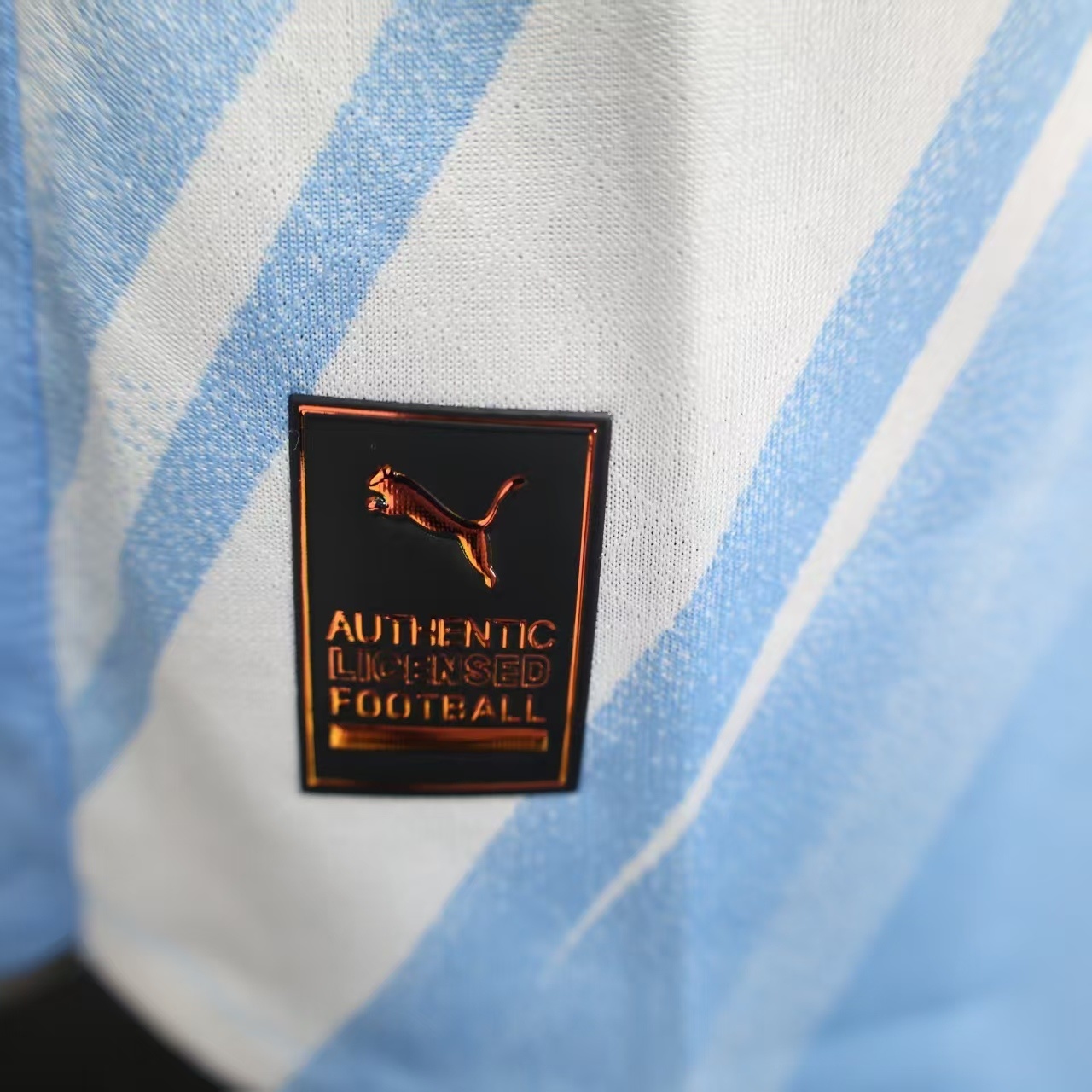 25-26 Manchester City Home Kit Player Version Sino Shirt Long Sleeve AAAAJersey Dropship Yupoo 2