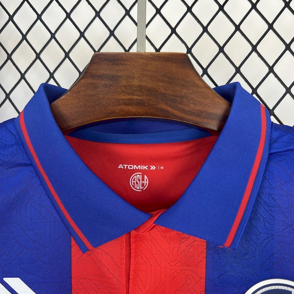 25-26 San Lorenzo Home Shirt Football Uniform AAAAJersey Yupoo 5