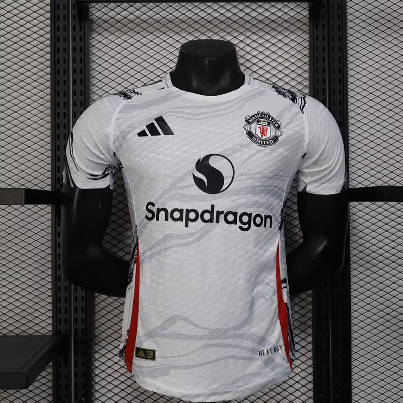 25-26 Manchester United White Kit Special Edition Player Version Soccer AAAAJersey Yupoo 3