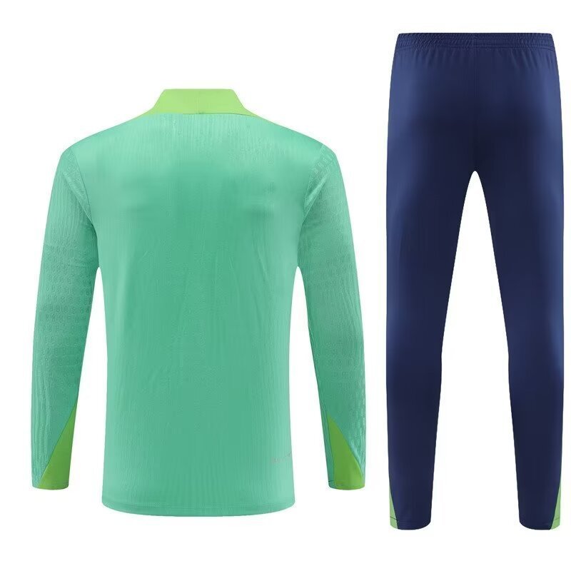 2024 Brazil Long Sleeve Training Suit Football Shirts 2