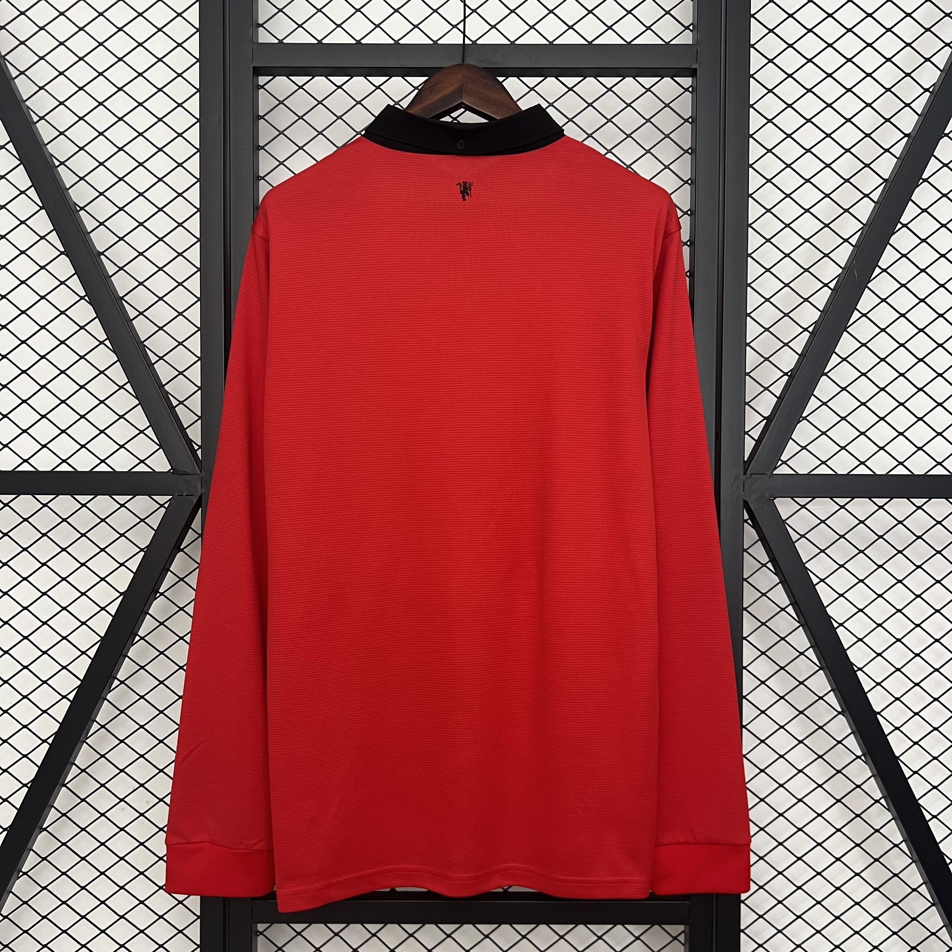 13-14 Manchester United Home Retro Kit Long Sleeve Shirt Cheap AAAAJerseys Supply Yupoo 3