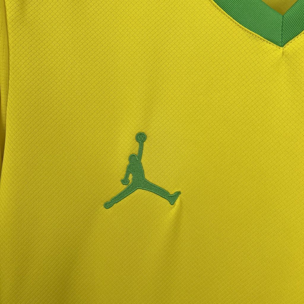 2025 Brazil x Jordan Yellow Special Edition Shirt Soccer Uniform AAAAJersey Wholesale Yupoo 1