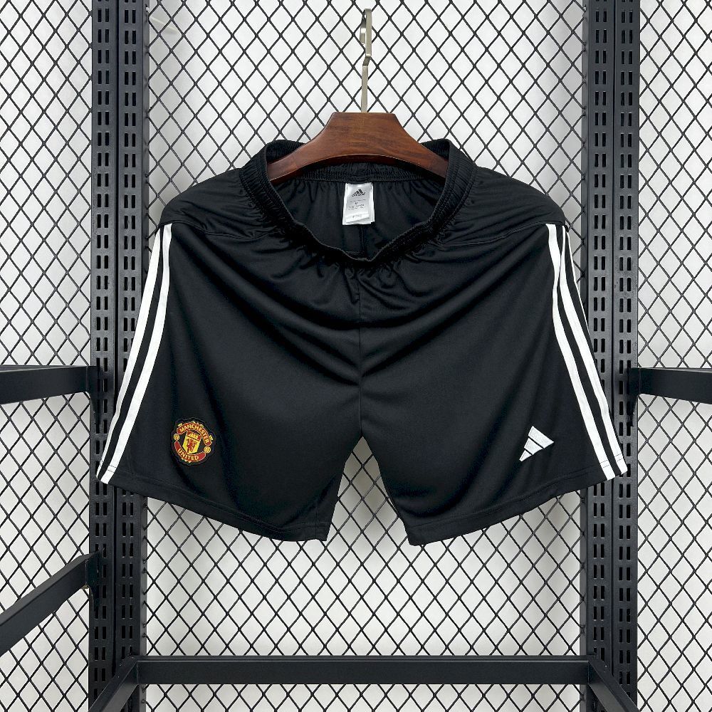 25-26 Manchester United Home Kit Shorts Soccer AAAAJersey Yupoo S-2XL 5