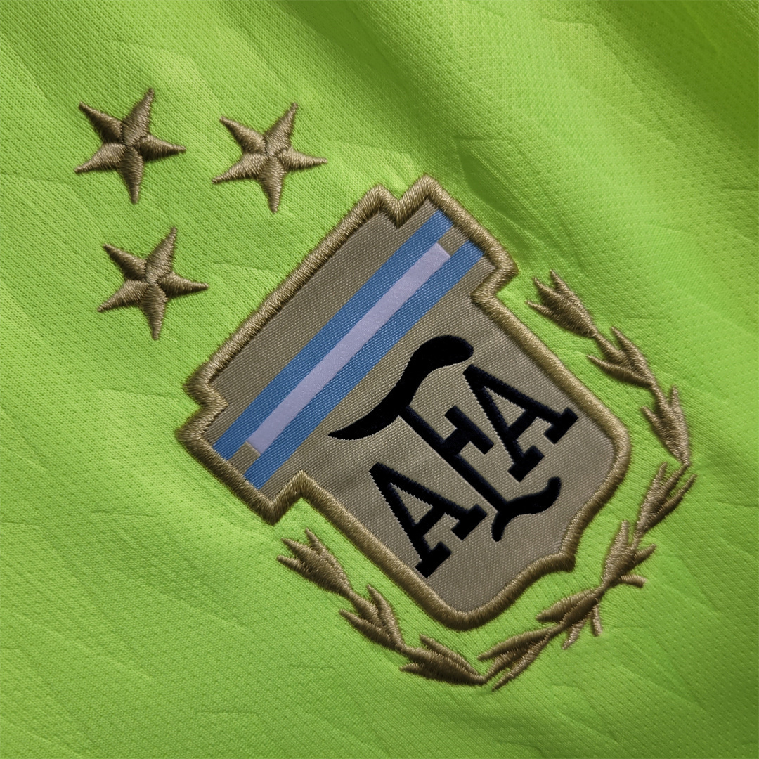 2022 Argentina green Goalkeeper 5