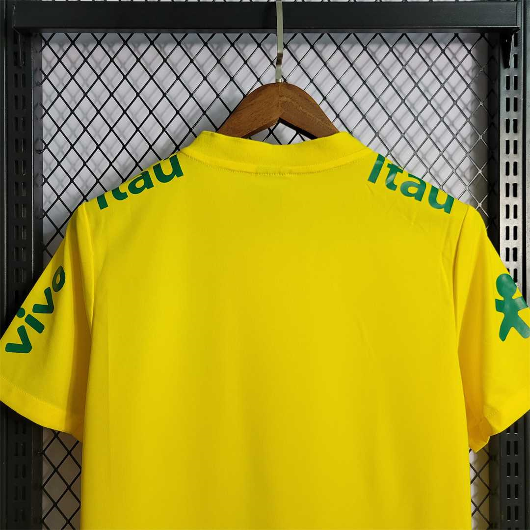 2122 Brazil Pre-Game Yellow 7
