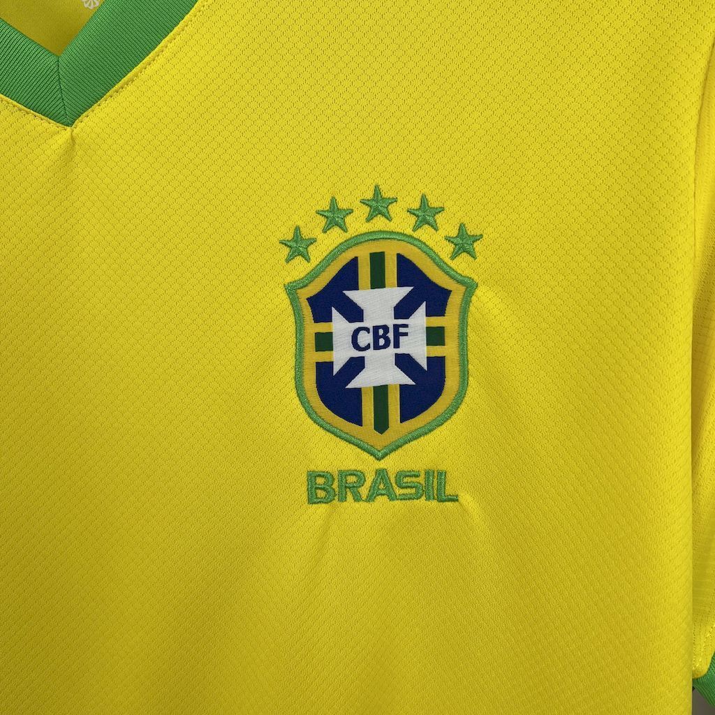 2025 Brazil x Jordan Yellow Special Edition Shirt Soccer Uniform AAAAJersey Wholesale Yupoo 3