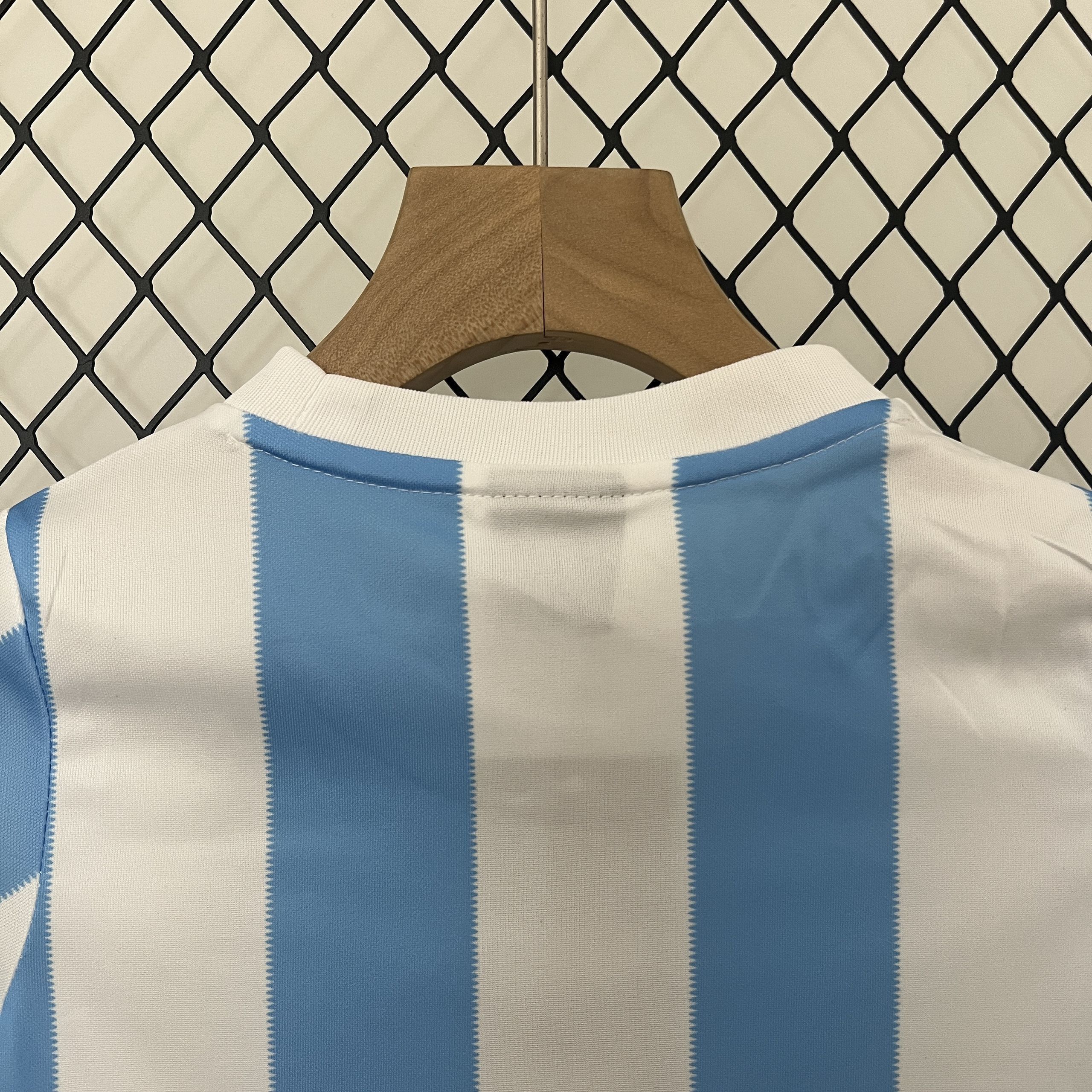 1986 Argentina Home Retro Kids Kits Children Sets Football AAAAJerseys Yupoo 6